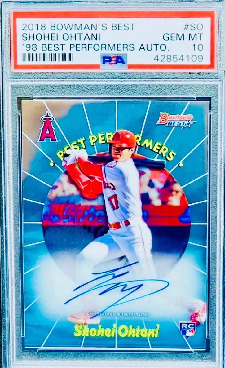 2018 Bowman Bowman's Best #SO '98 Best Performers /10