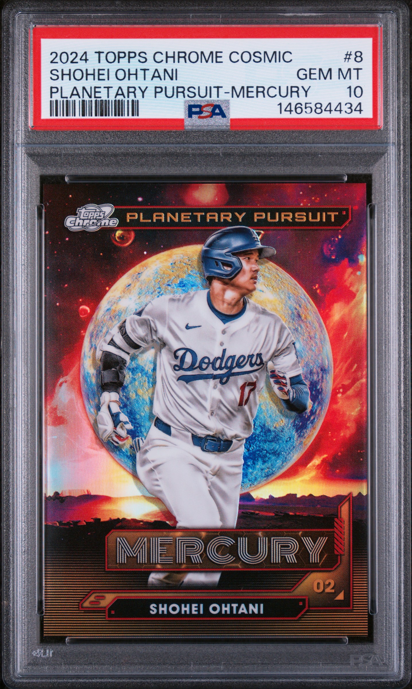 2024 TOPPS COSMIC CHROME PLANETARY PURSUIT #8 SHOHEI OHTANI
