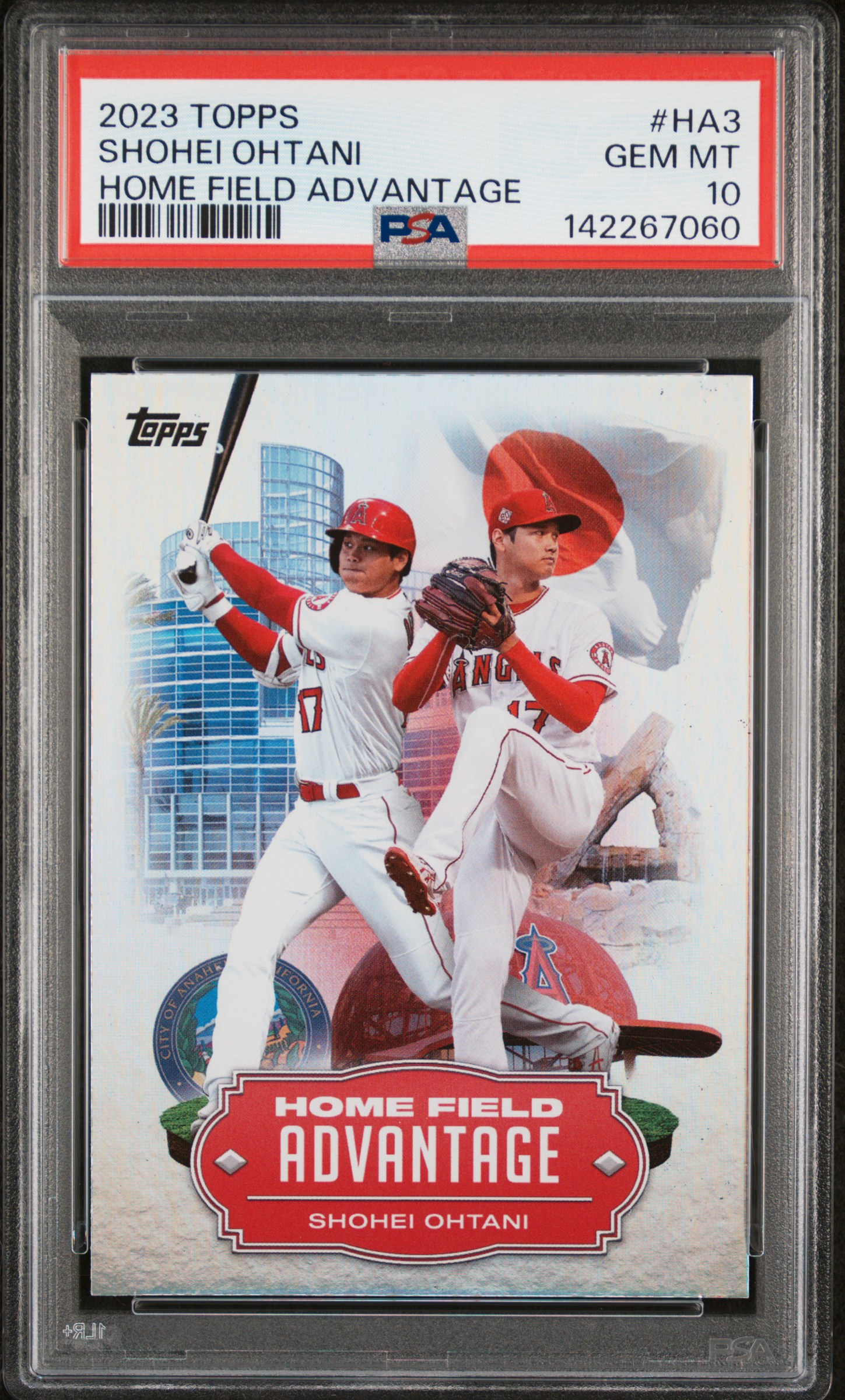 2023 TOPPS HOME FIELD ADVANTAGE #HA3 SHOHEI OHTANI