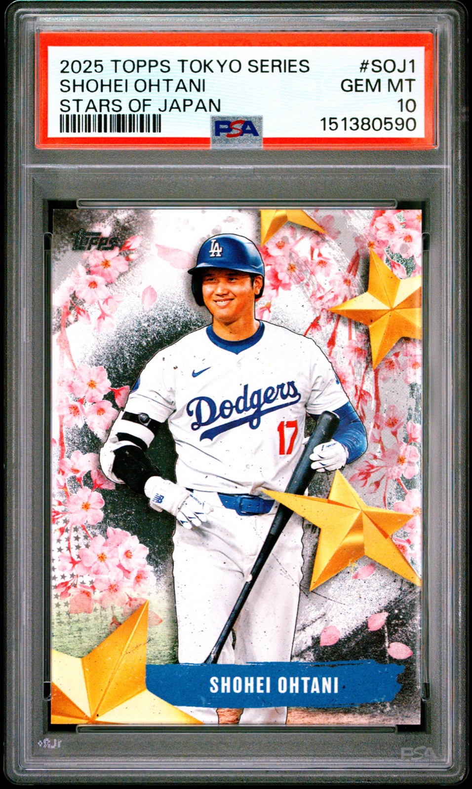 2025 TOPPS STARS OF MLB #SMLB10 SHOHEI OHTANI