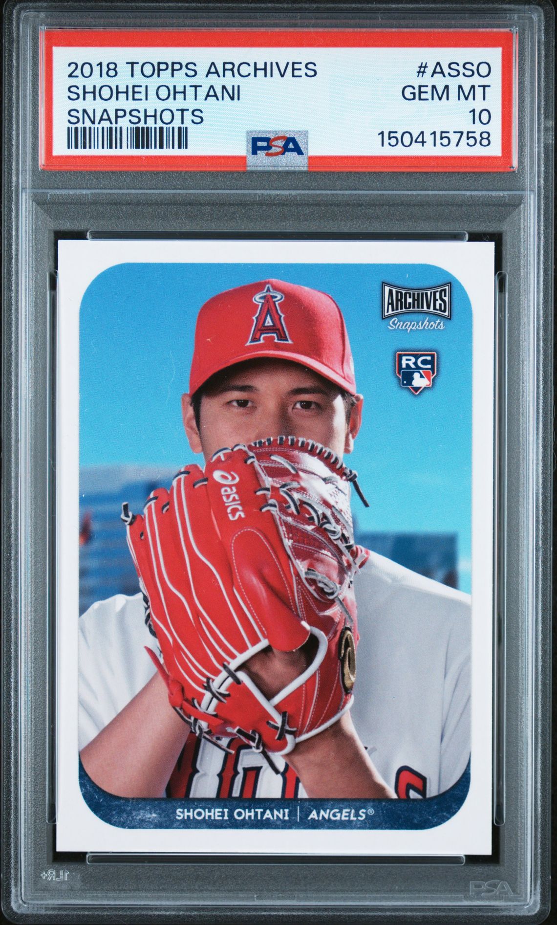 2018 Topps Archives Snapshots ASSO
