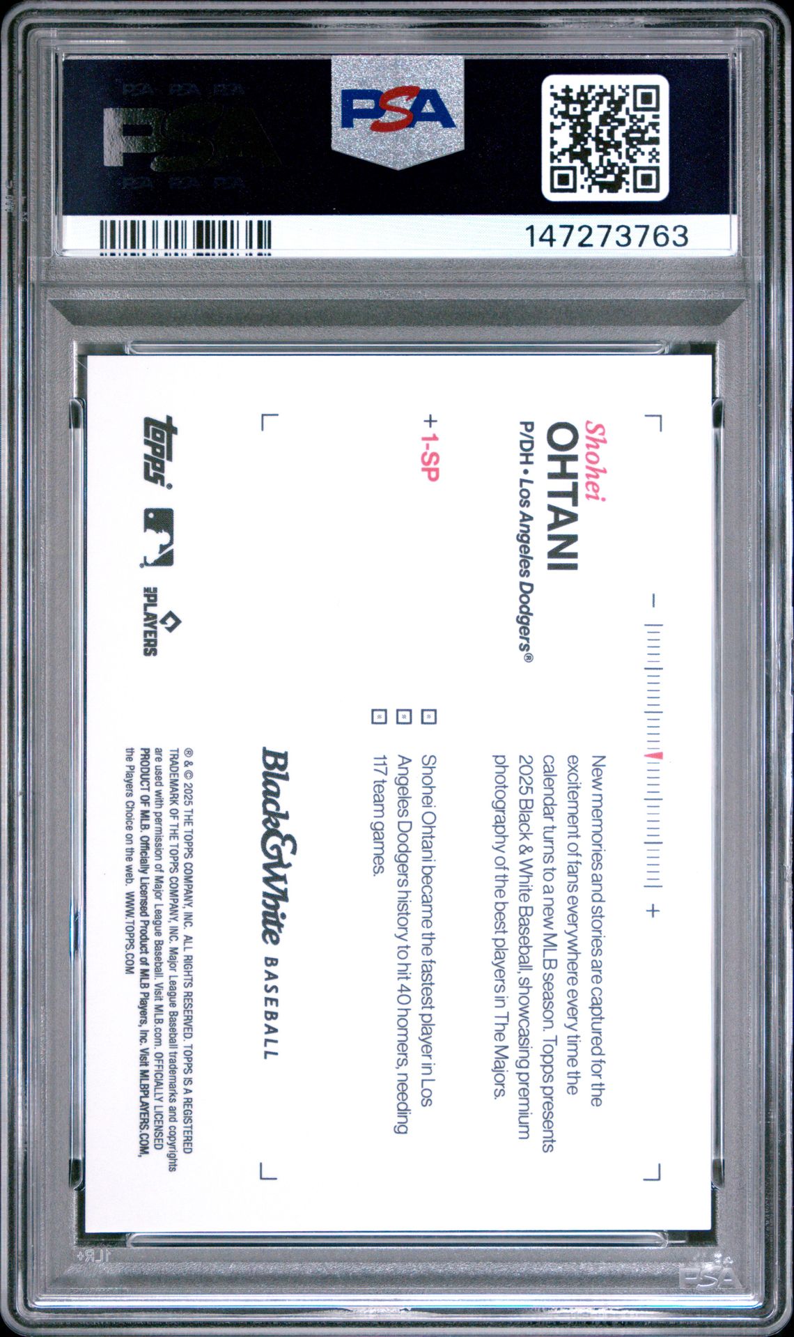 2025 Topps Black & White 1-SP