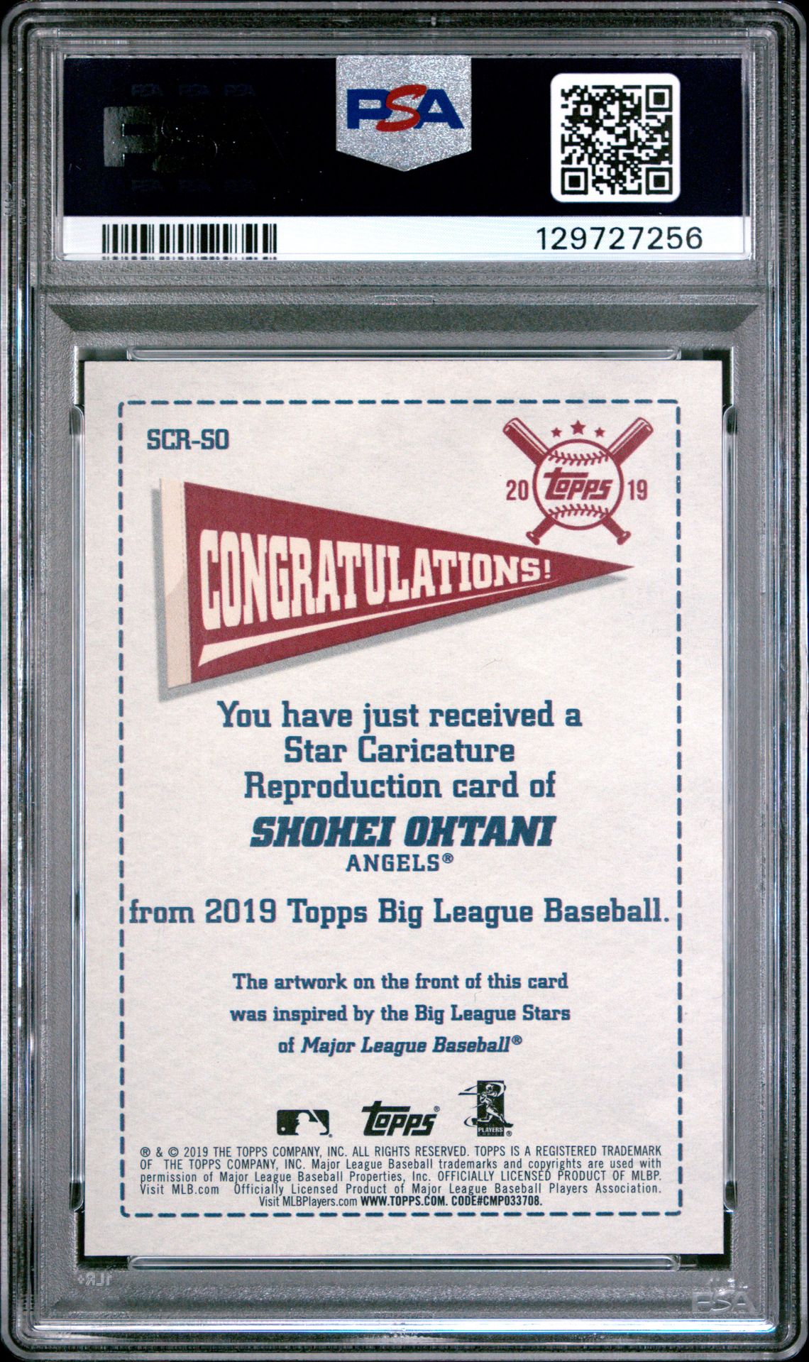 2019 Topps Big League SCRSO