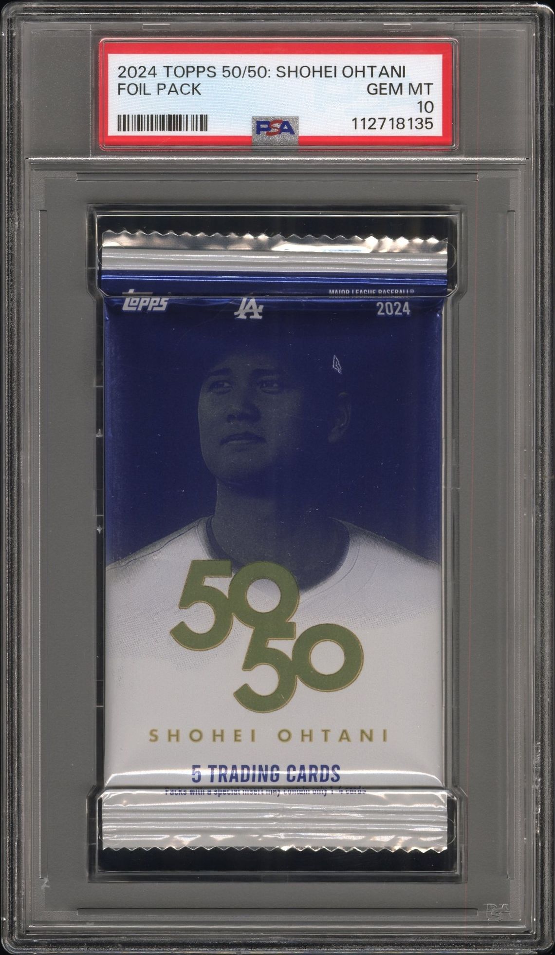 2024 Topps 50/50 Foil Pack Shohei Ohtani