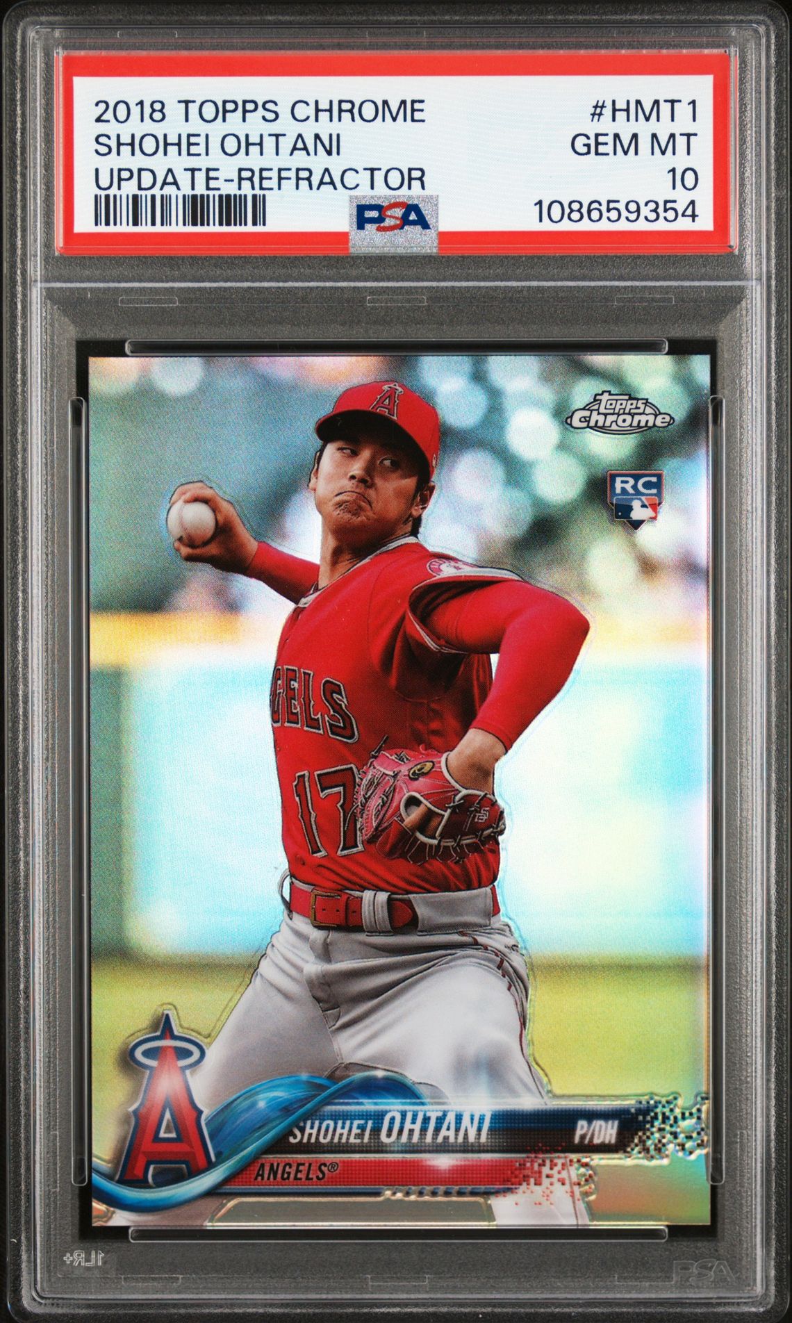 2018 Topps Chrome Update HMT1 Refractor /250