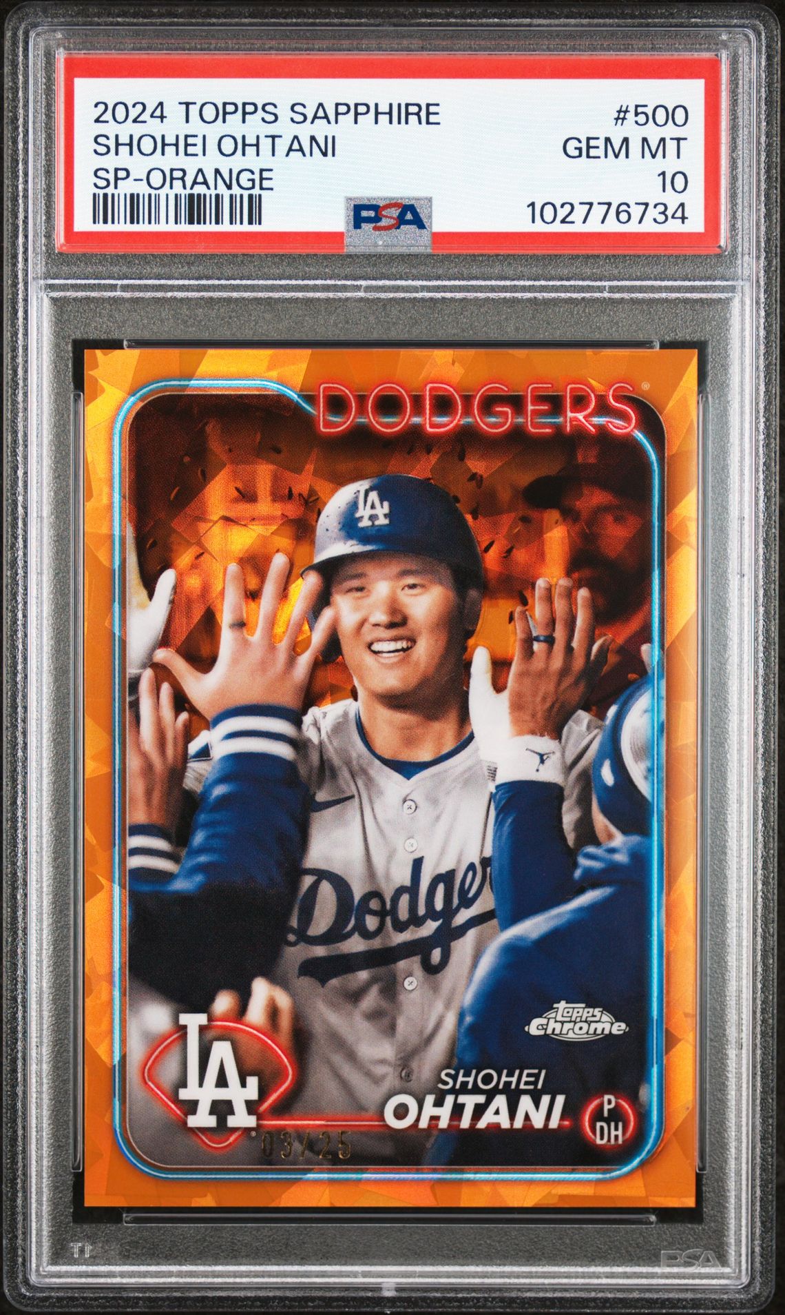2024 Topps Sapphire 500 SP-Orange /25