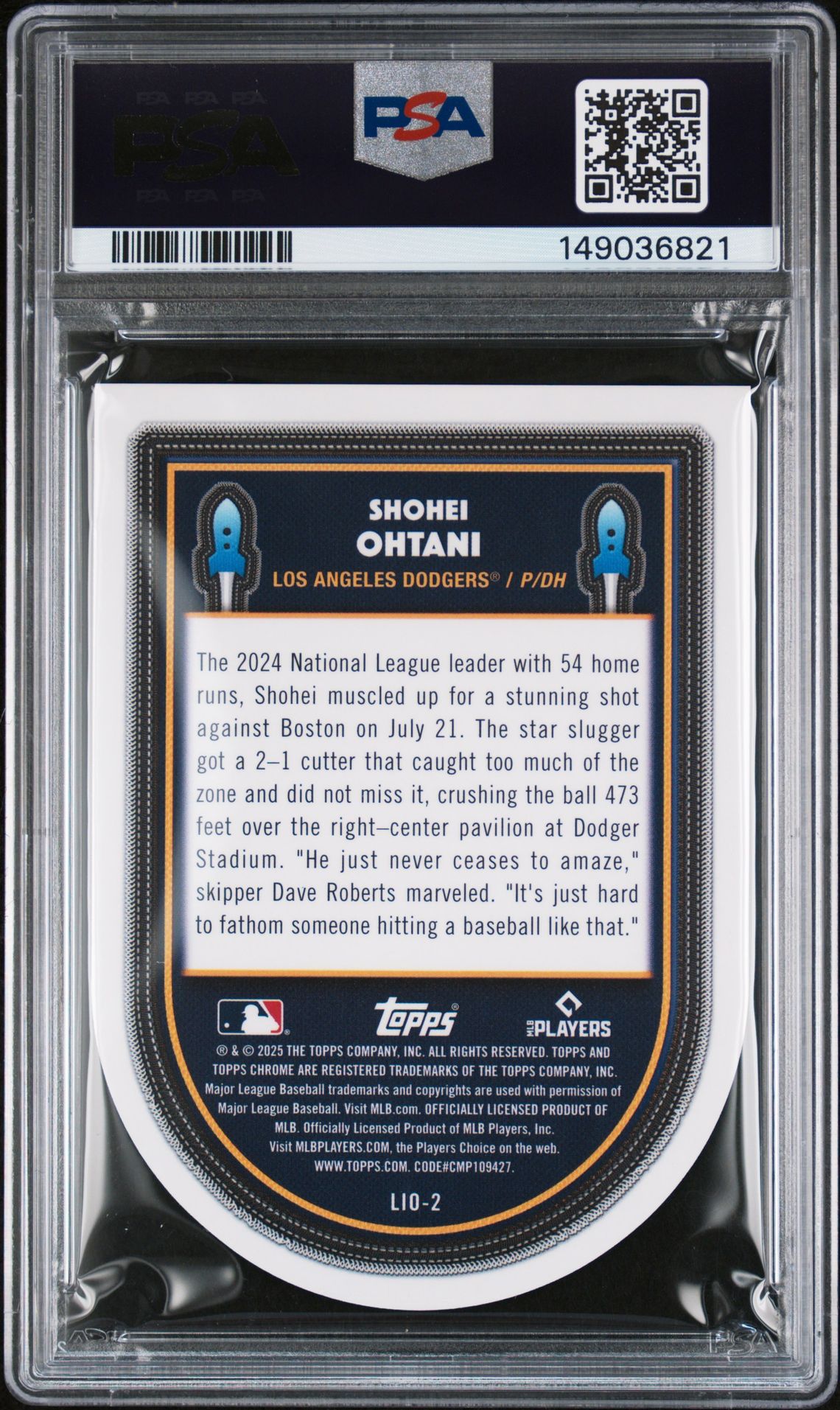 2025 Topps Cosmic Chrome #2 Launch/Orbit - Black Eclipse /10