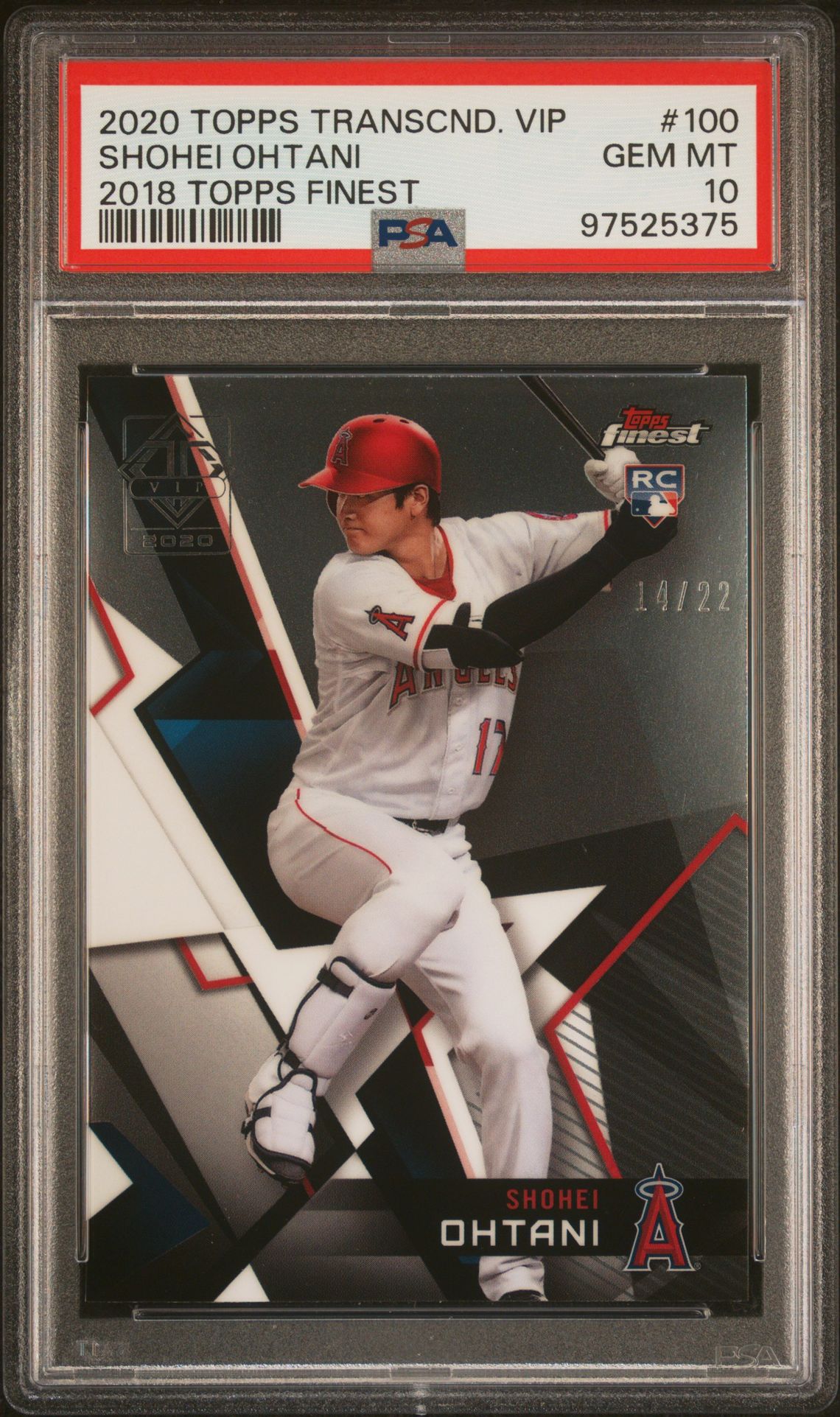 2020 Topps Transcend VIP #100 /22