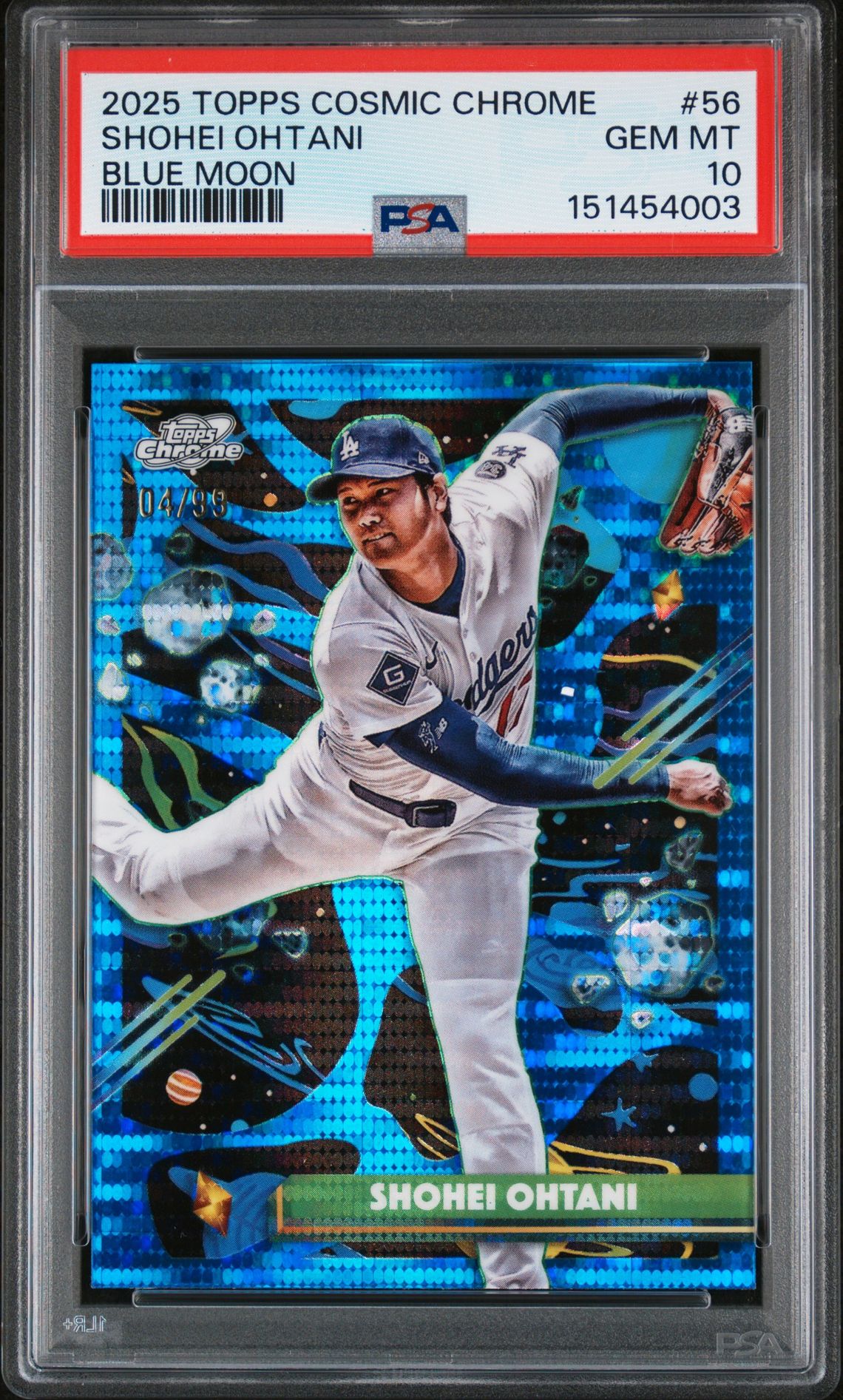 2025 Topps Cosmic Chrome #56 Blue Moon /99