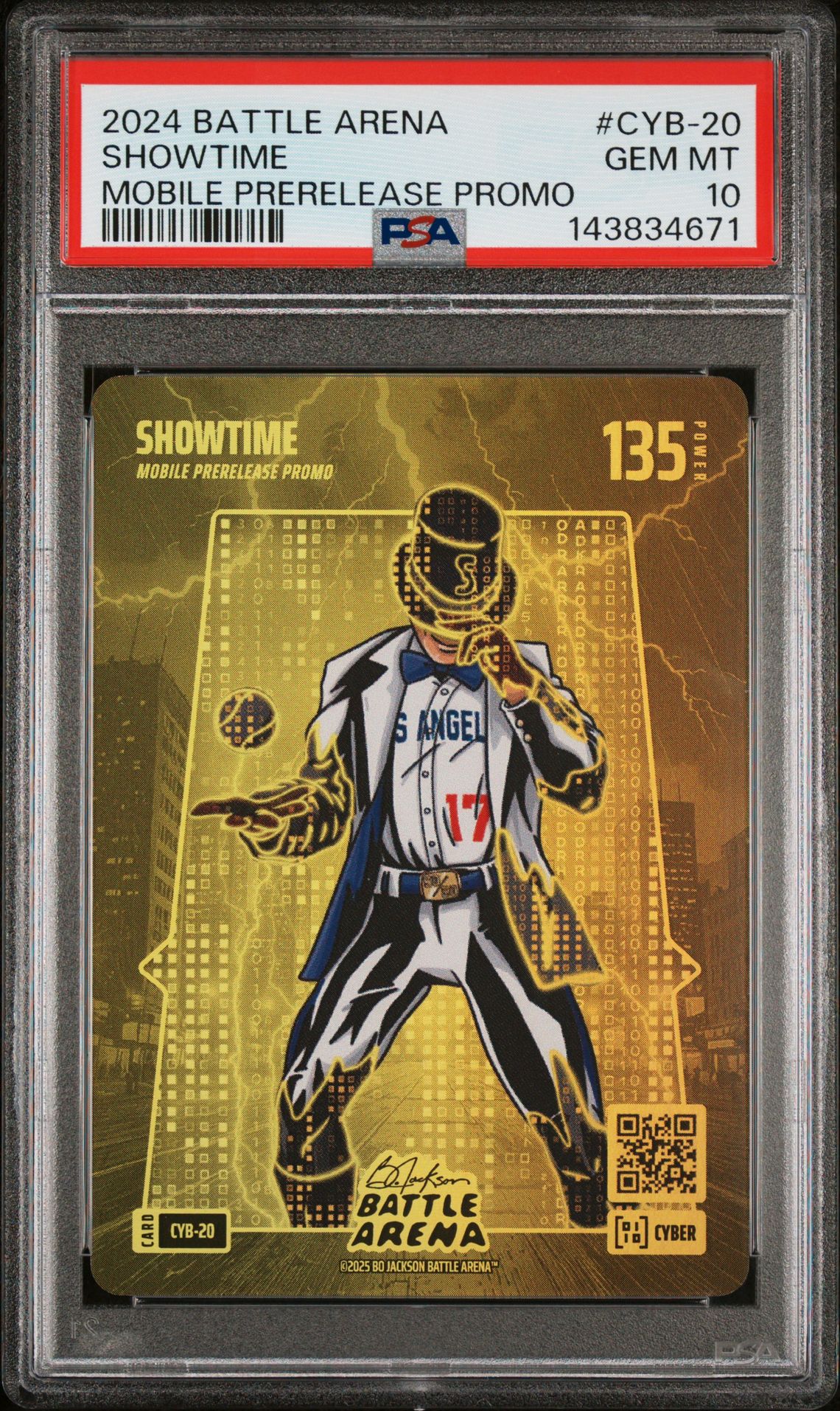 2024 Battle Arena Showtime Mobile Prerelease Promo CYB-20 Gold