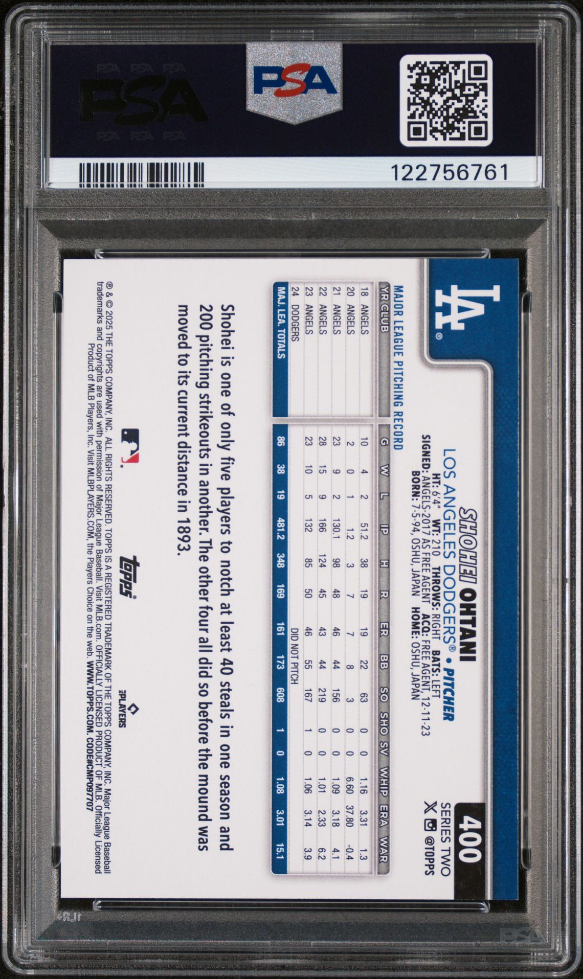 2025 Topps Topps 400 Team Color Border