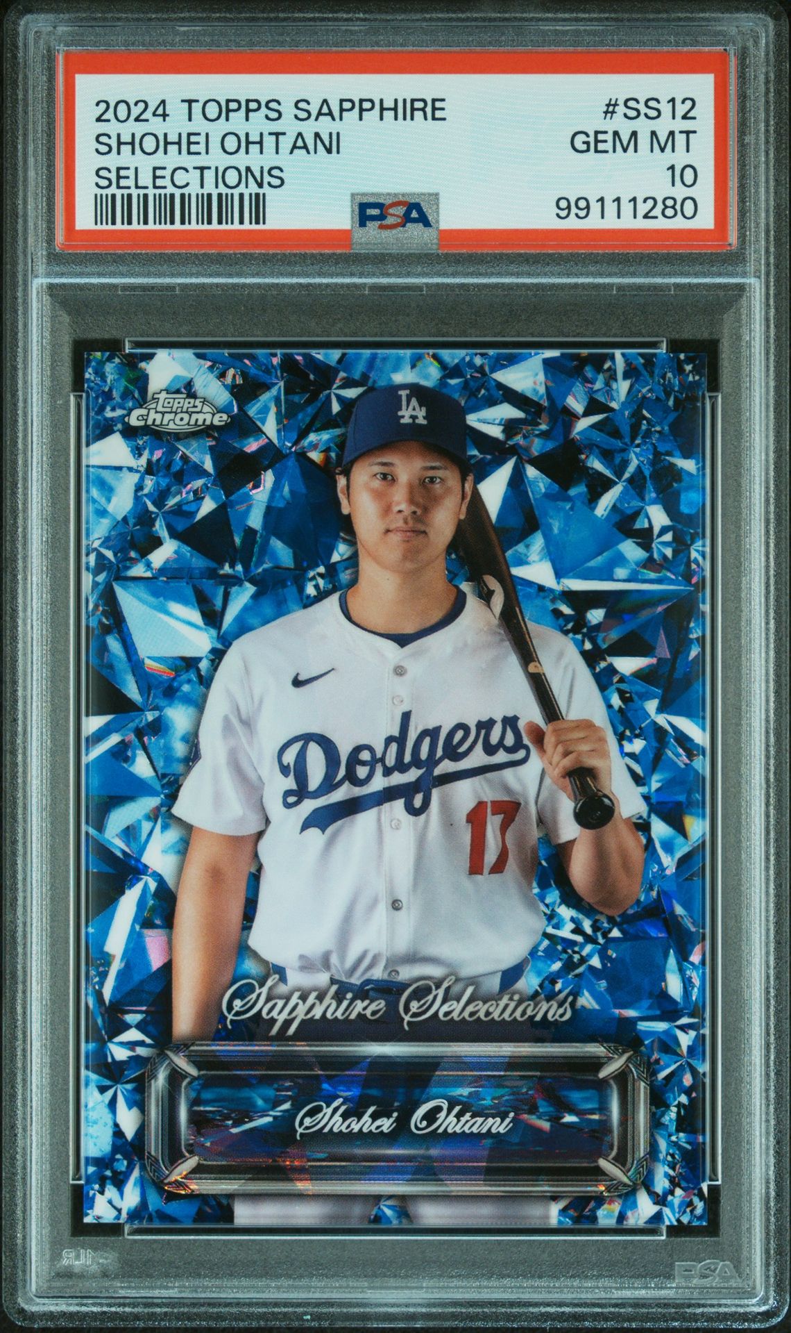 2024 Topps Sapphire SS12 Shohei Ohtani Sapphire Selections