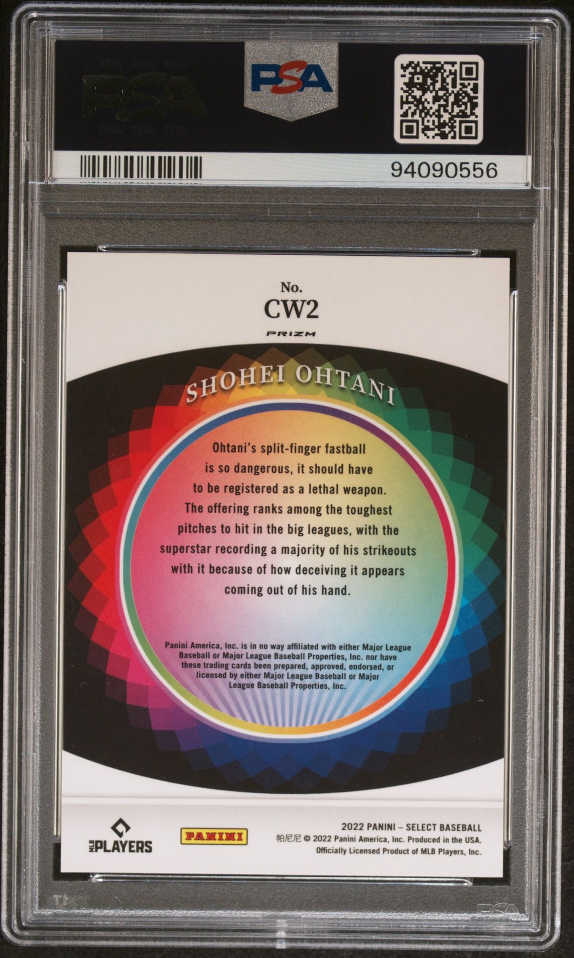 2022 Panini Select CW2 Color Wheel