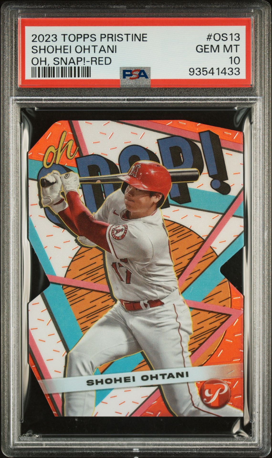 2023 Topps Pristine OS13 Red/Snapi-Red /5