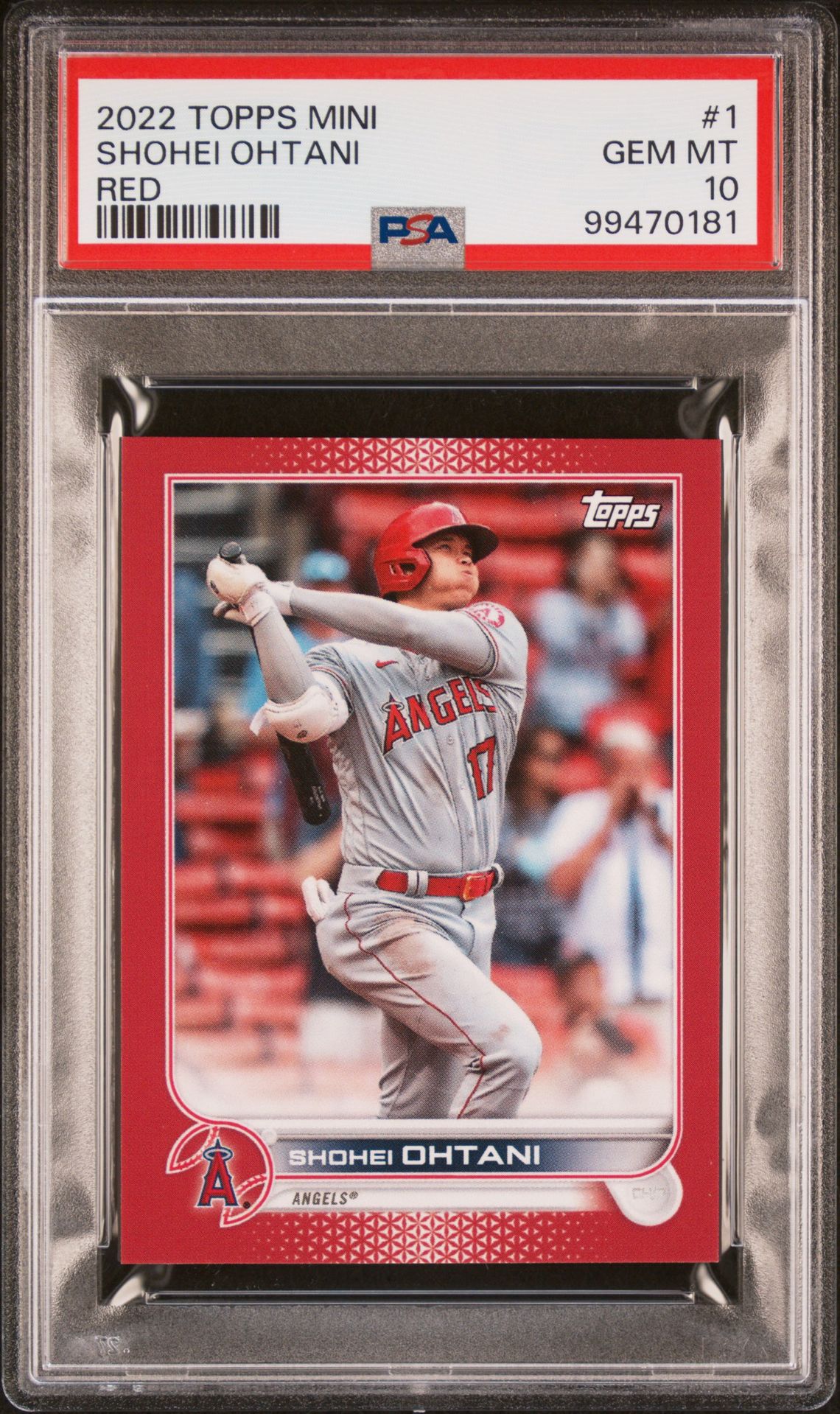 2022 Topps Topps Mini 1 Red 5/5