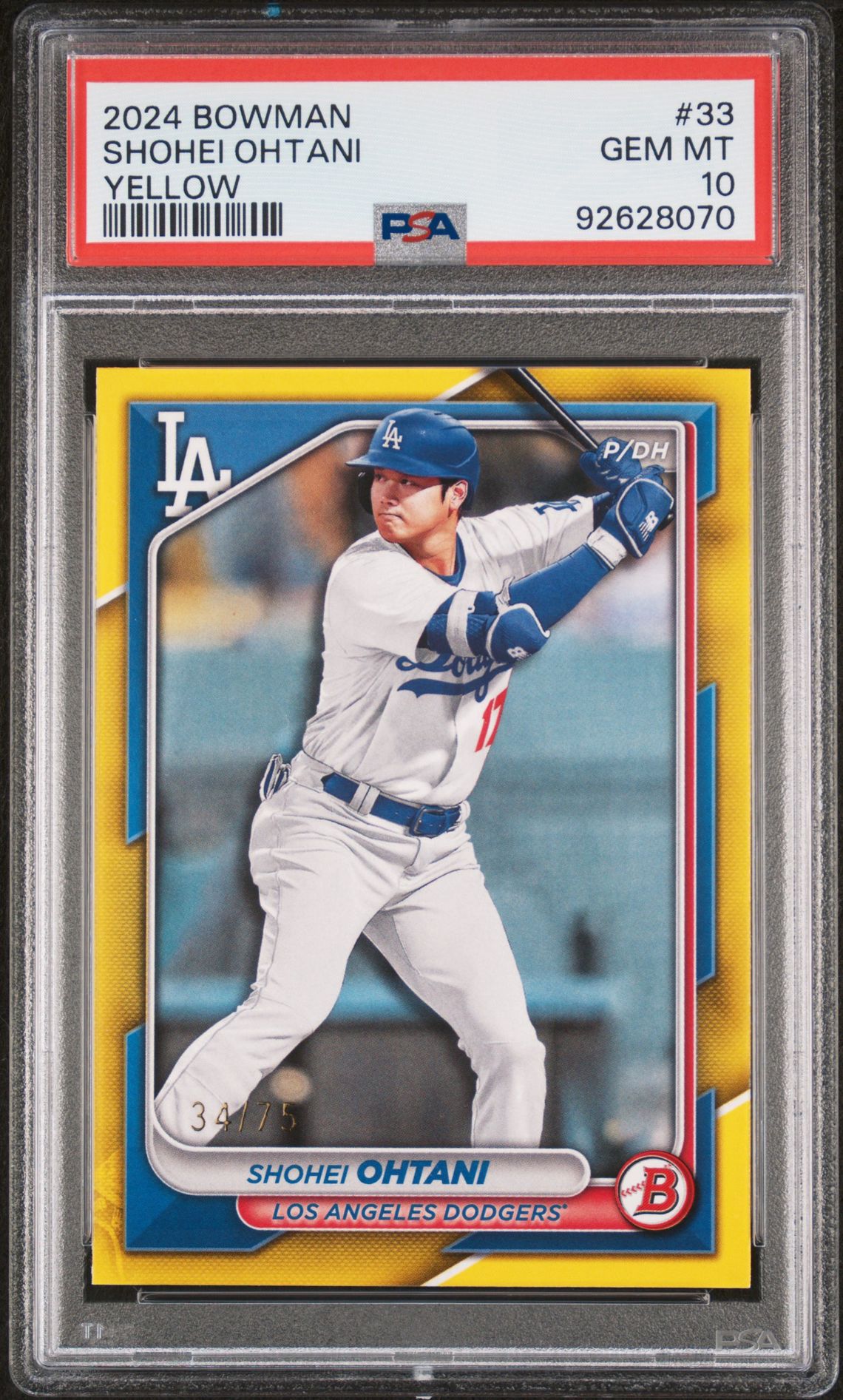 2024 Bowman 33 Yellow /75