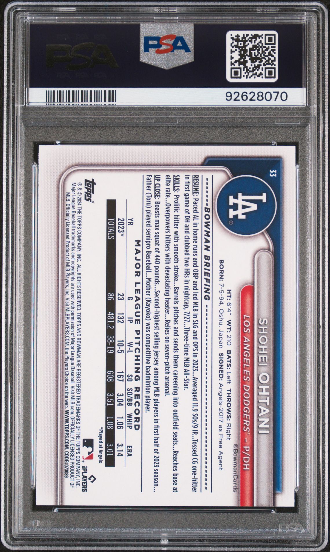 2024 Bowman 33 Yellow /75