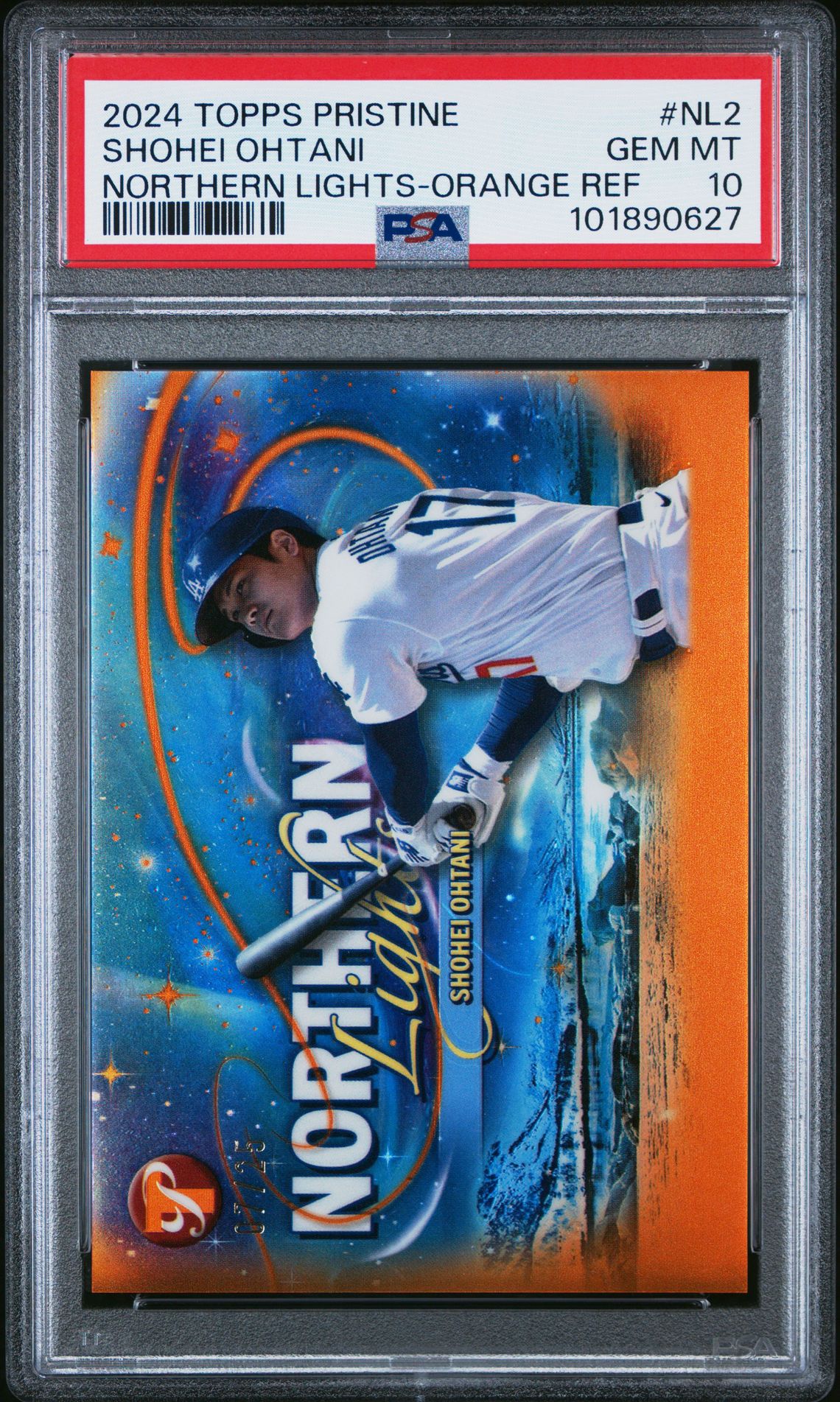2024 Topps Pristine NL2 Northern Lights-Orange Ref /25