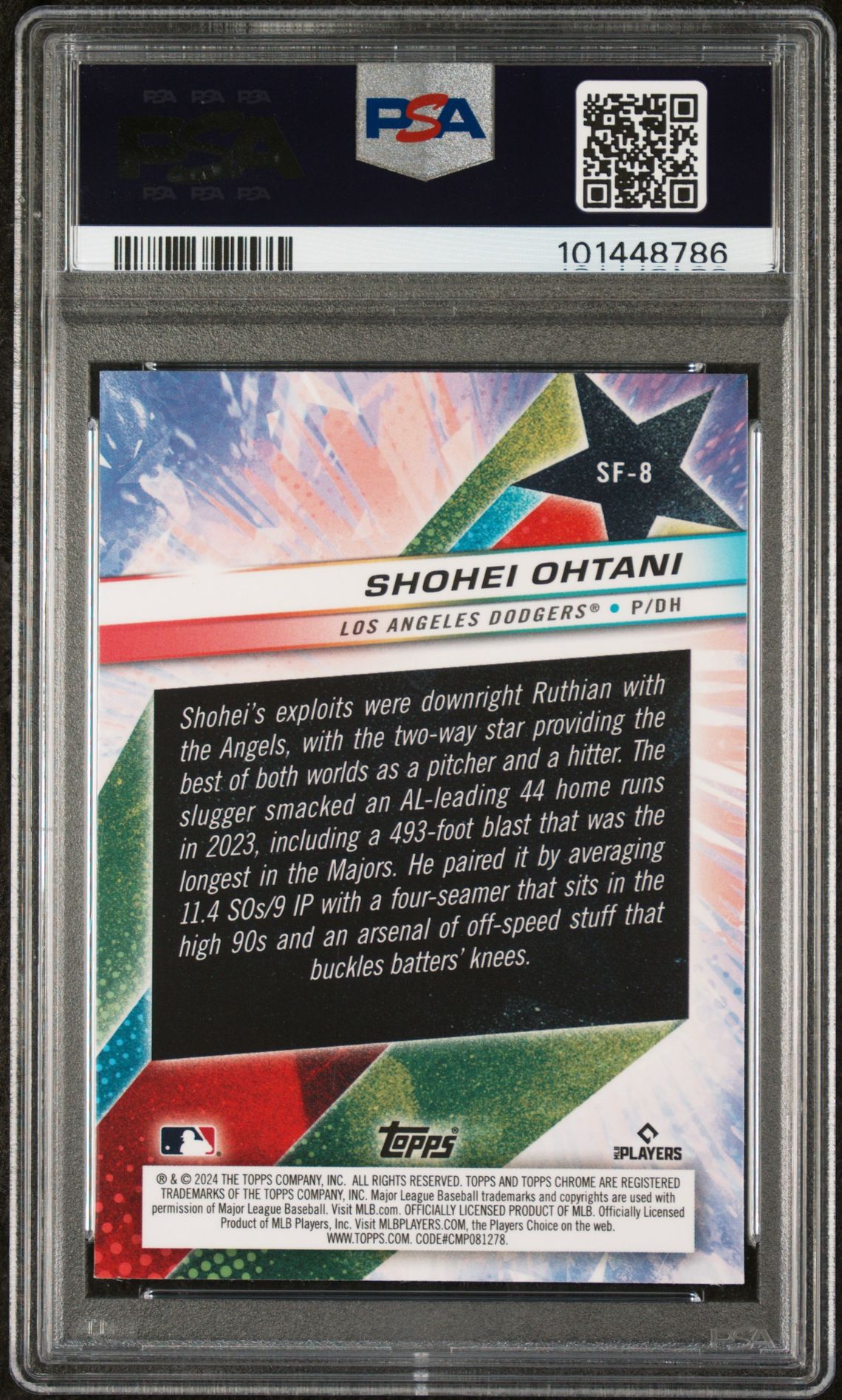 2024 Topps Chrome Cosmic #8 Starfractor