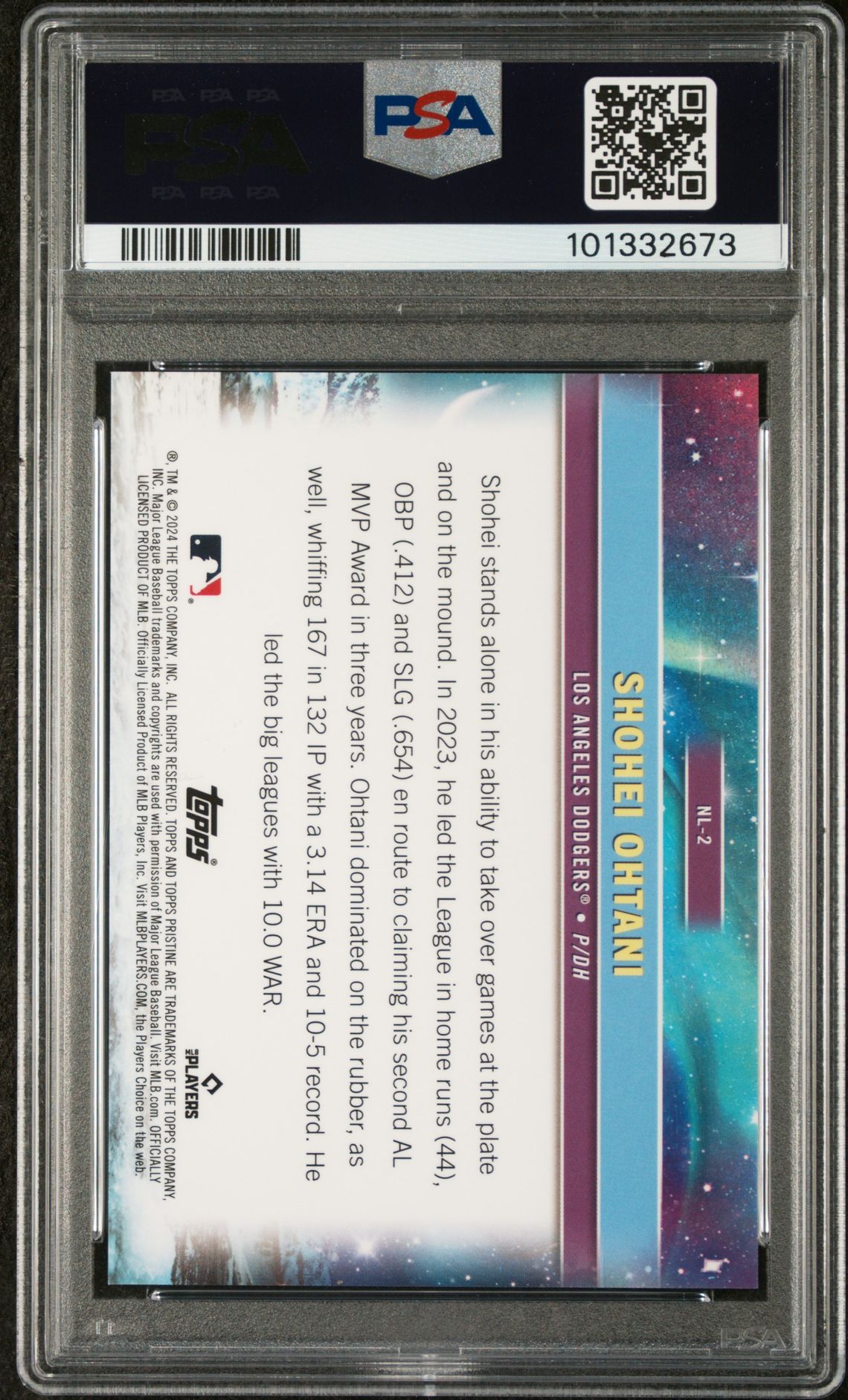 2024 Topps Pristine NL2 Northern Lights Gold Refractor /50