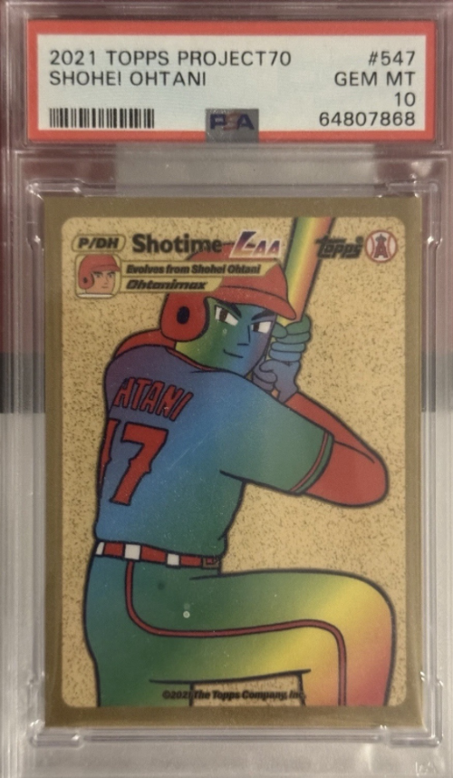 2021 TOPPS PROJECT70 #547 SHOHEI OHTANI