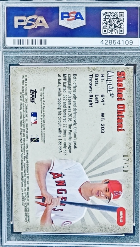 2018 Bowman Bowman's Best #SO '98 Best Performers /10