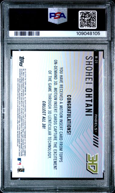 2018 Topps On Demand 3D Motion M-21 Shohei Ohtani RC