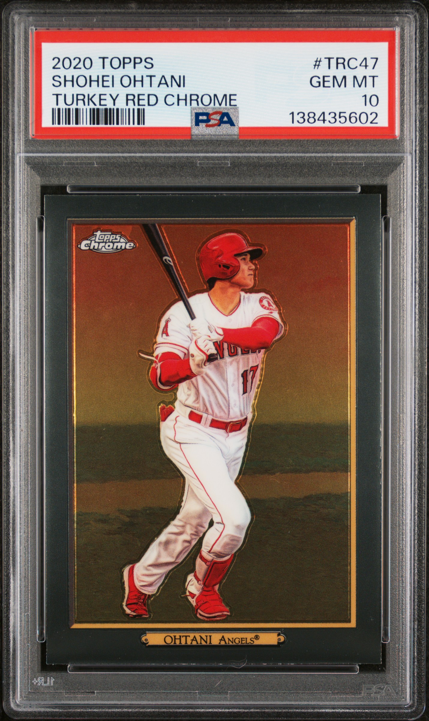 2020 TOPPS TURKEY RED CHROME #TRC47 SHOHEI OHTANI