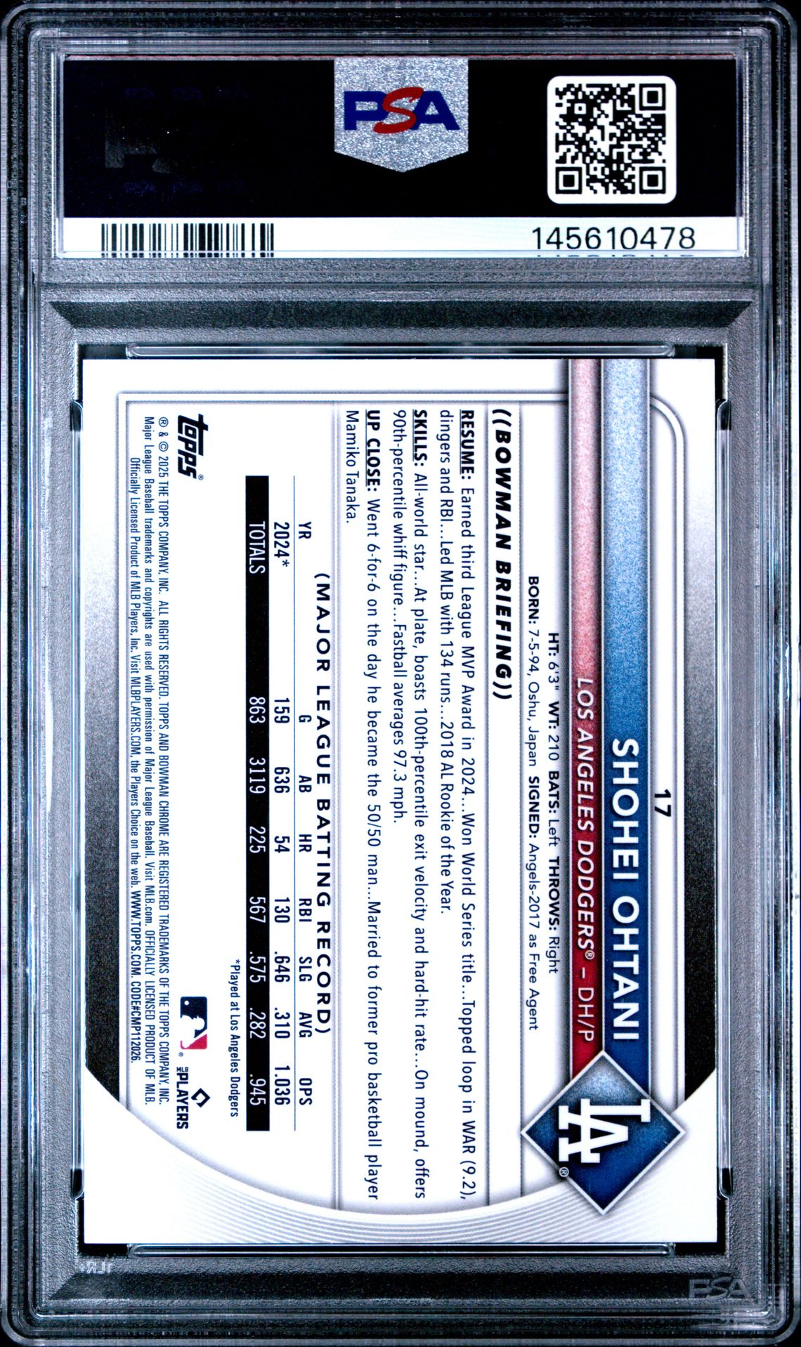 2025 Bowman Chrome 17 Green Refractor /99