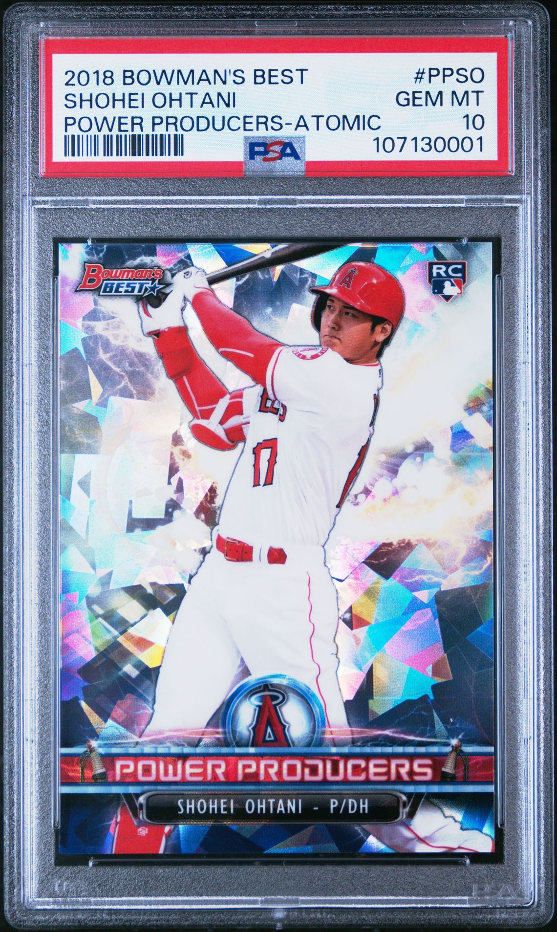 2018 Bowman Bowman's Best PPSO Power Producers-Atomic