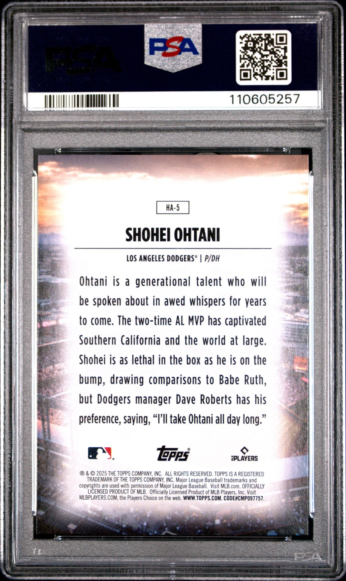 2025 Topps Home Field Advantage HA5
