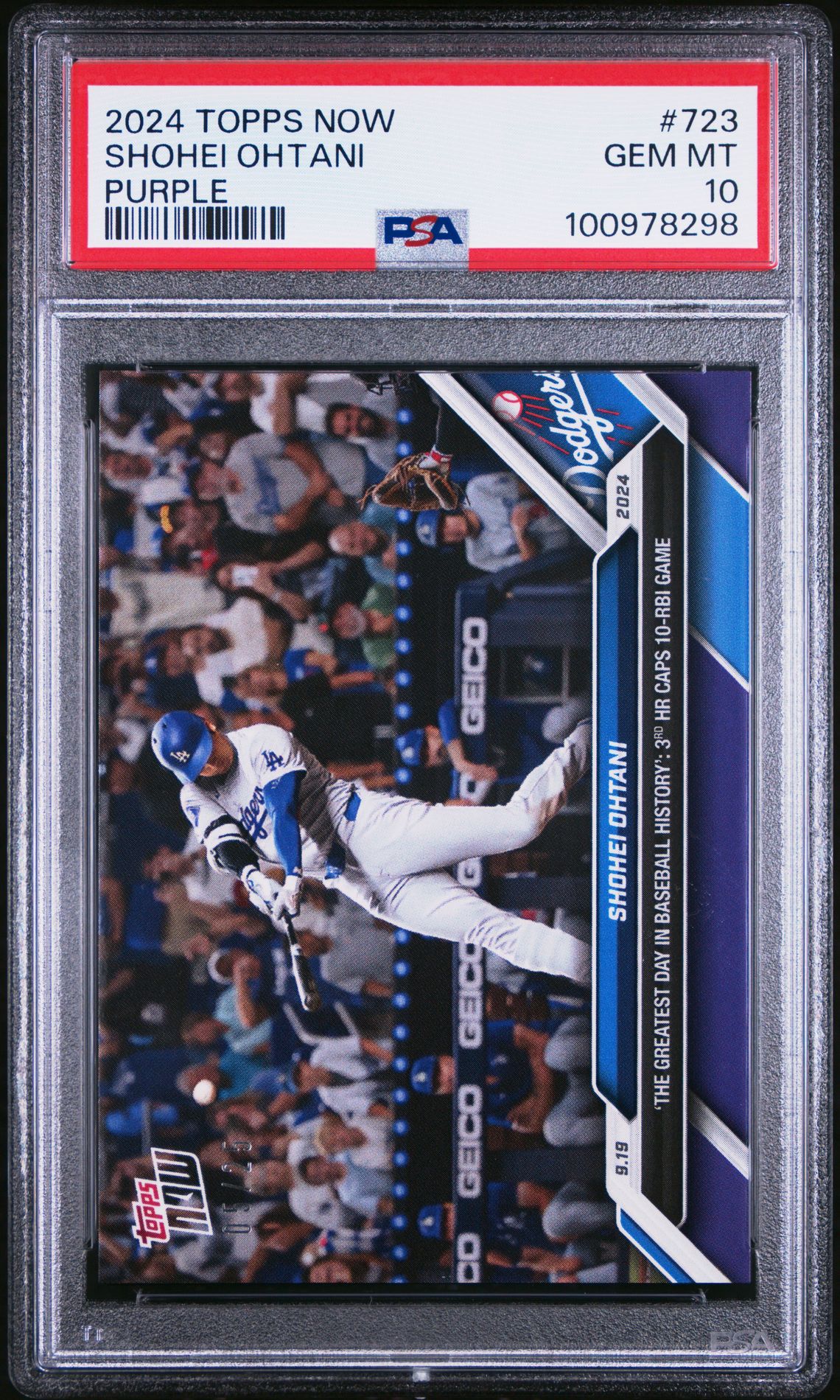 2024 Topps Topps Now 723 Purple /25