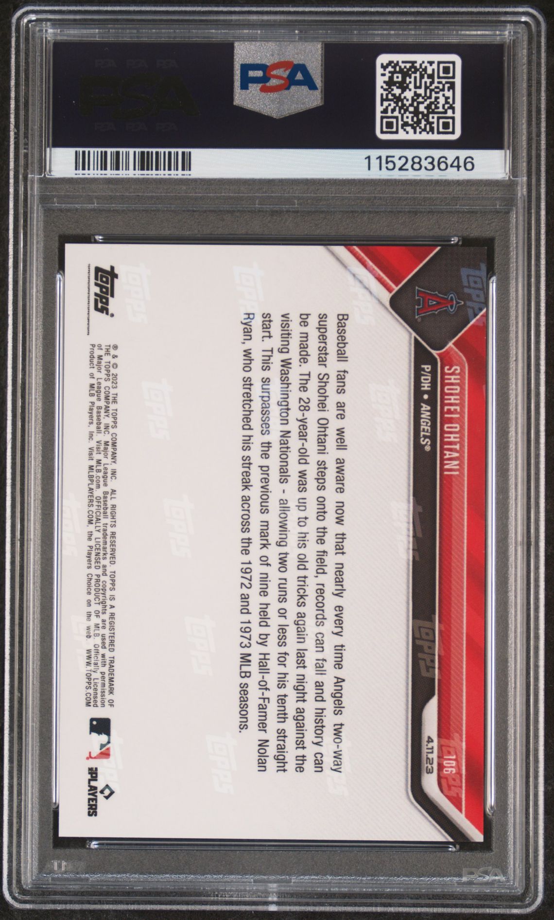 2023 Topps Topps Now 106 Purple /25