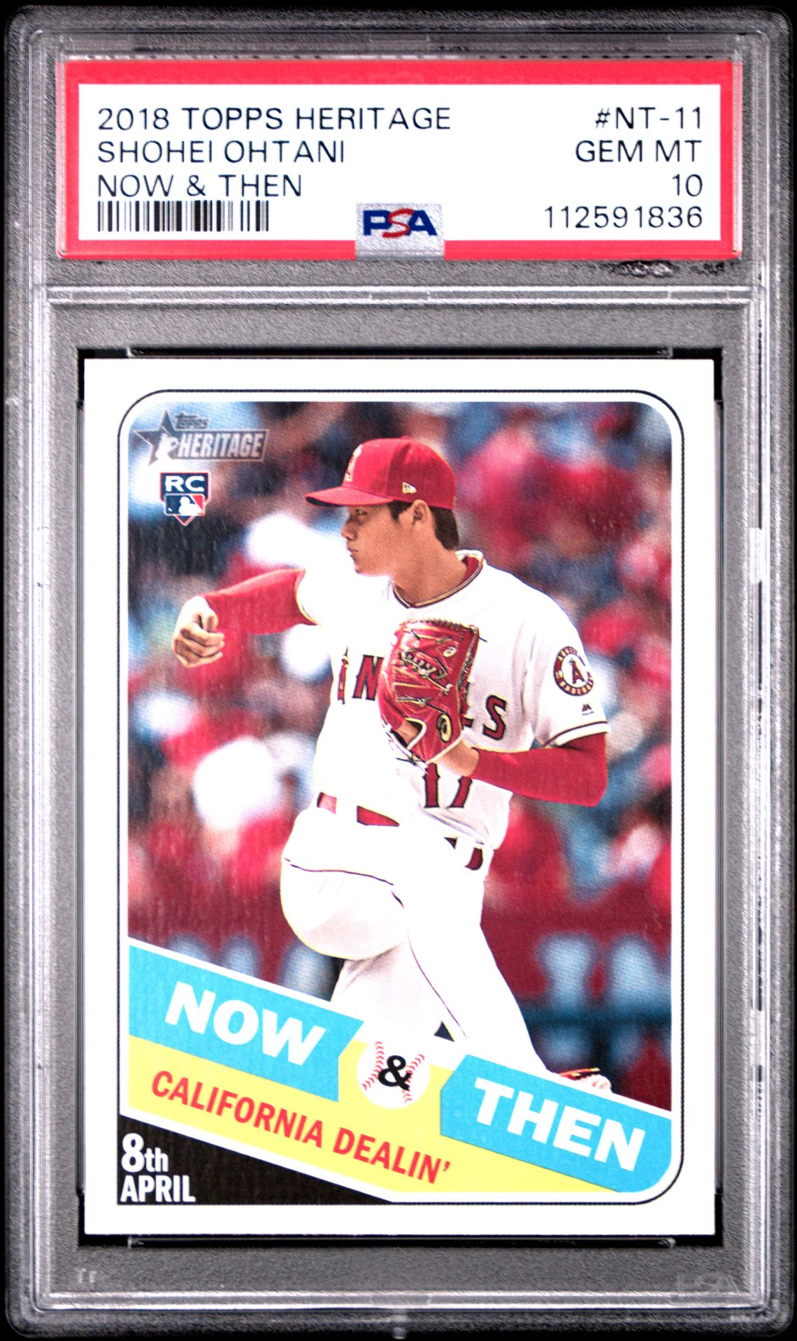 2018 Topps Heritage Now & Then NT-11