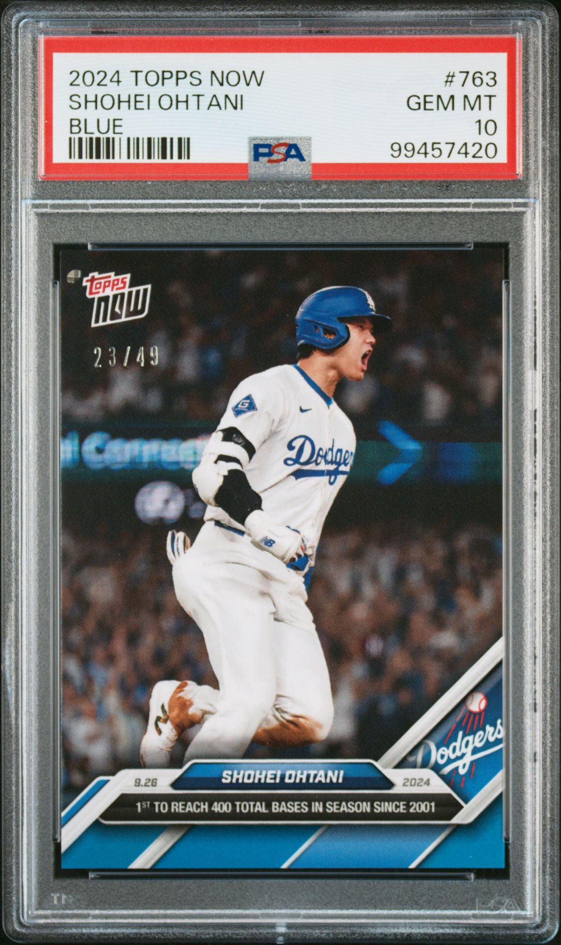 2024 Topps Topps Now 763 Blue /49