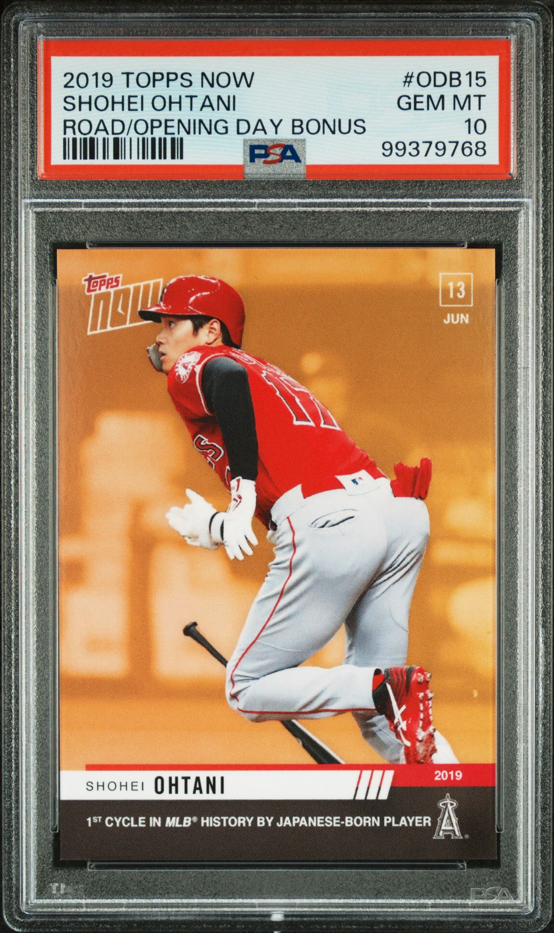 2019 Topps Now Road/Opening Day Bonus ODB15