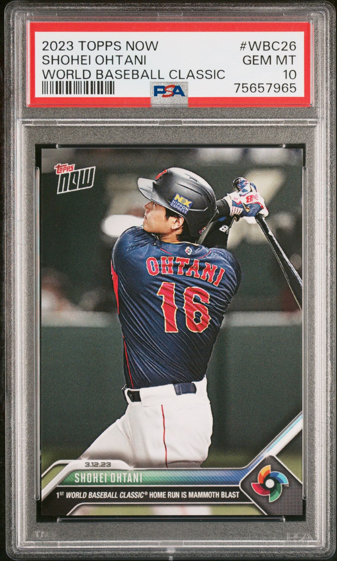 2023 Topps Now World Baseball Classic WBC26