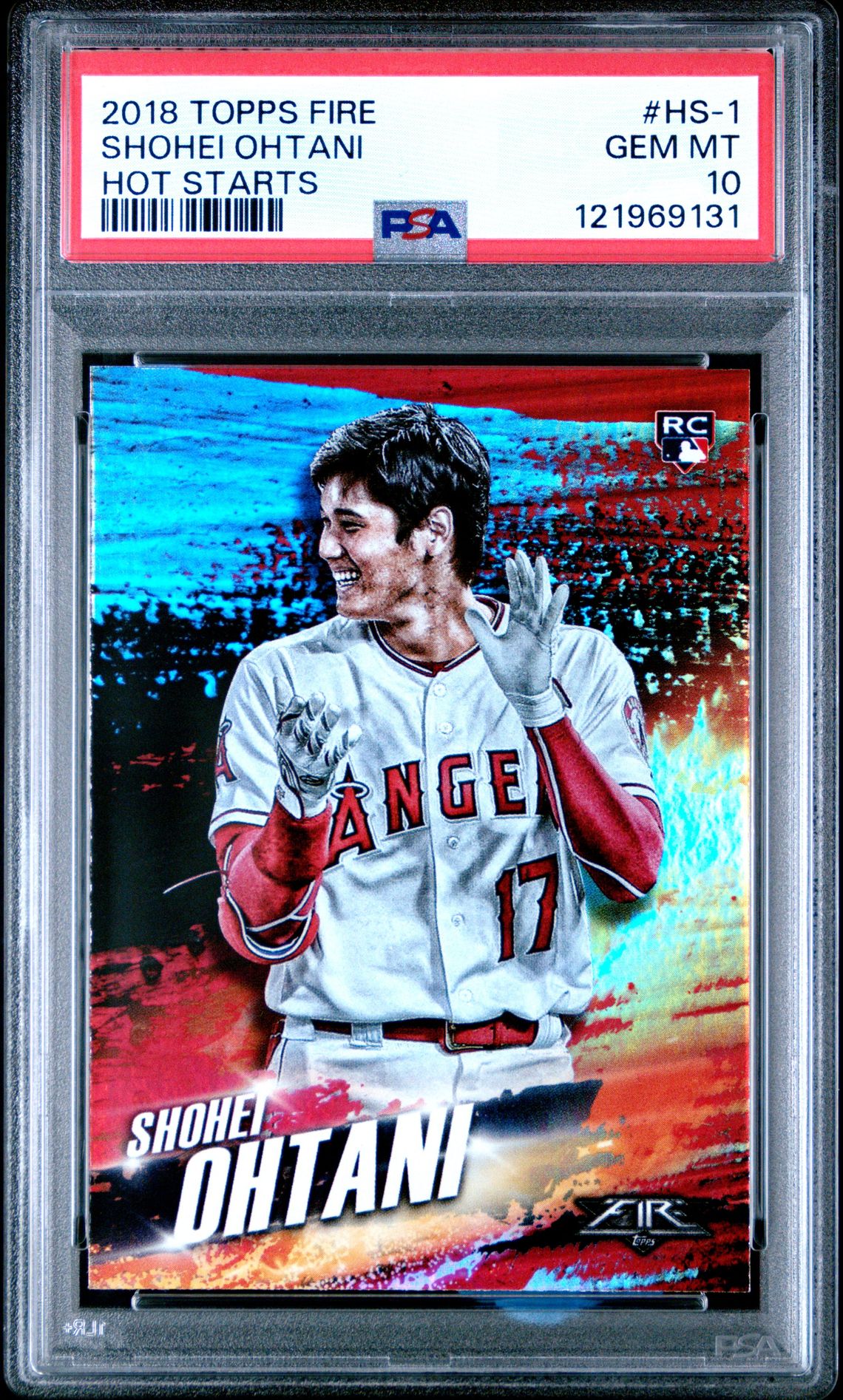2018 Topps Fire HS-1 Hot Starts