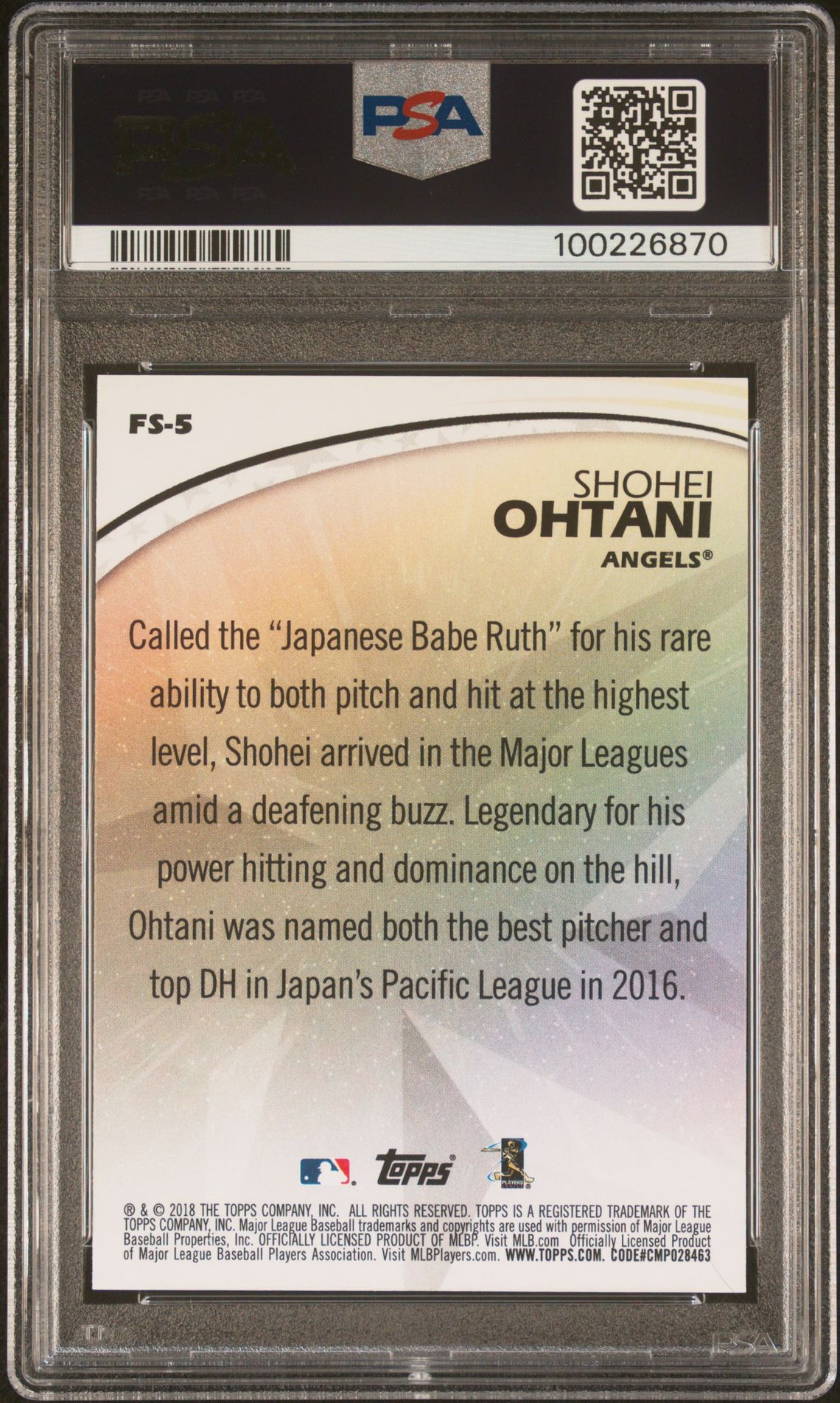 2018 Topps Future Stars FS-5
