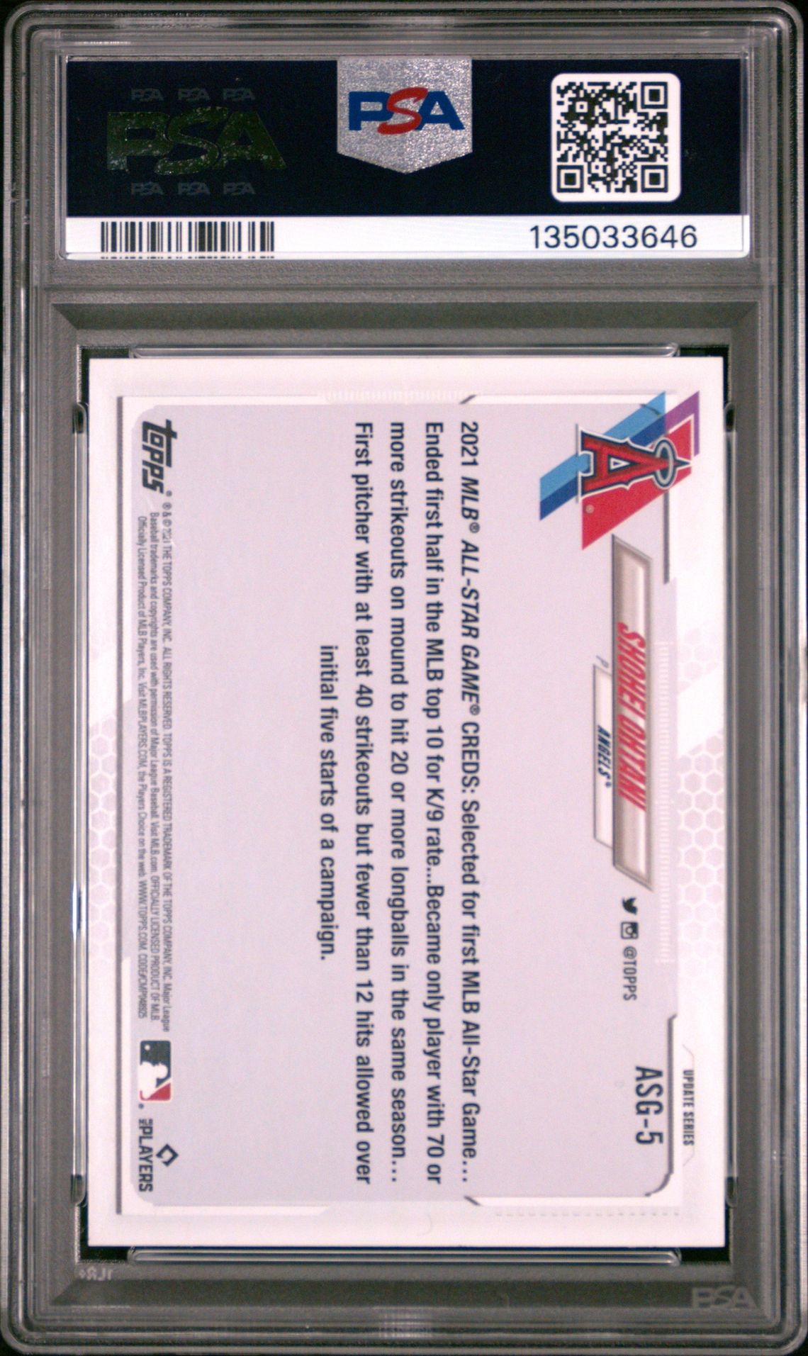 2021 Topps Update ASG5