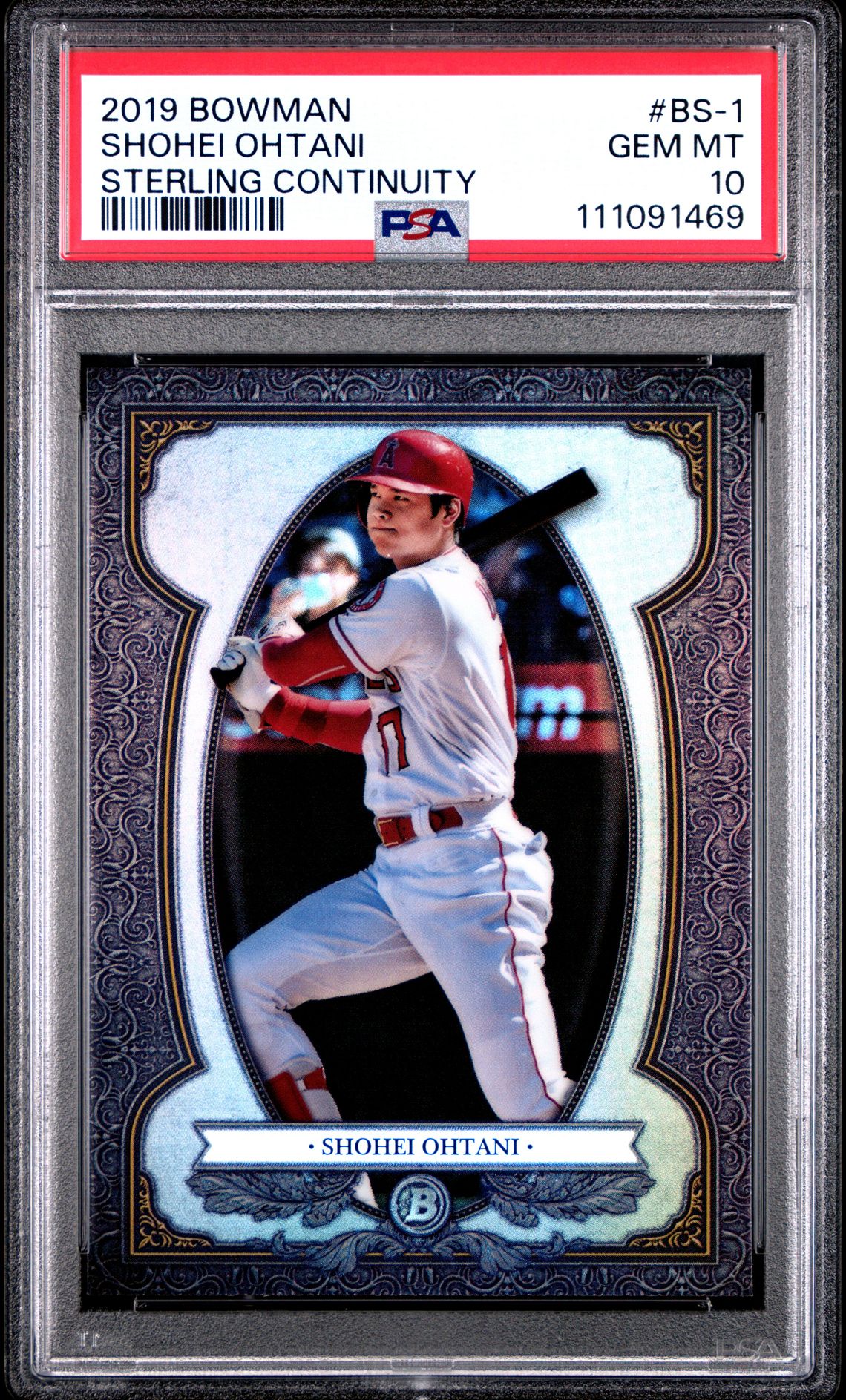 2019 Bowman Sterling Continuity BS-1