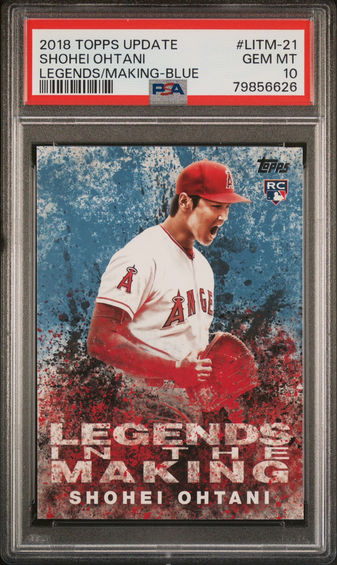 2018 Topps Update LITM-21 Legends in the Making - Blue