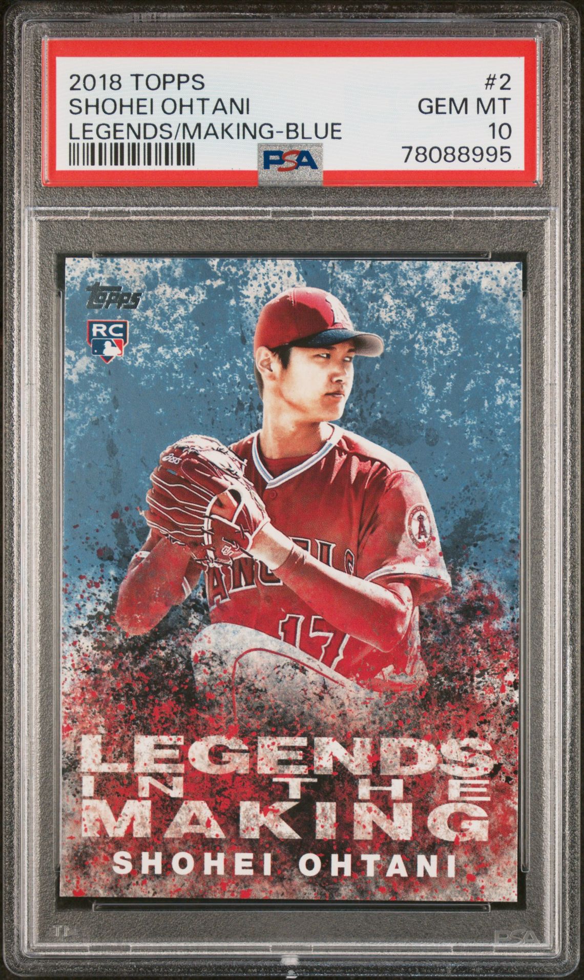 2018 Topps Legends in the Making 2 Blue
