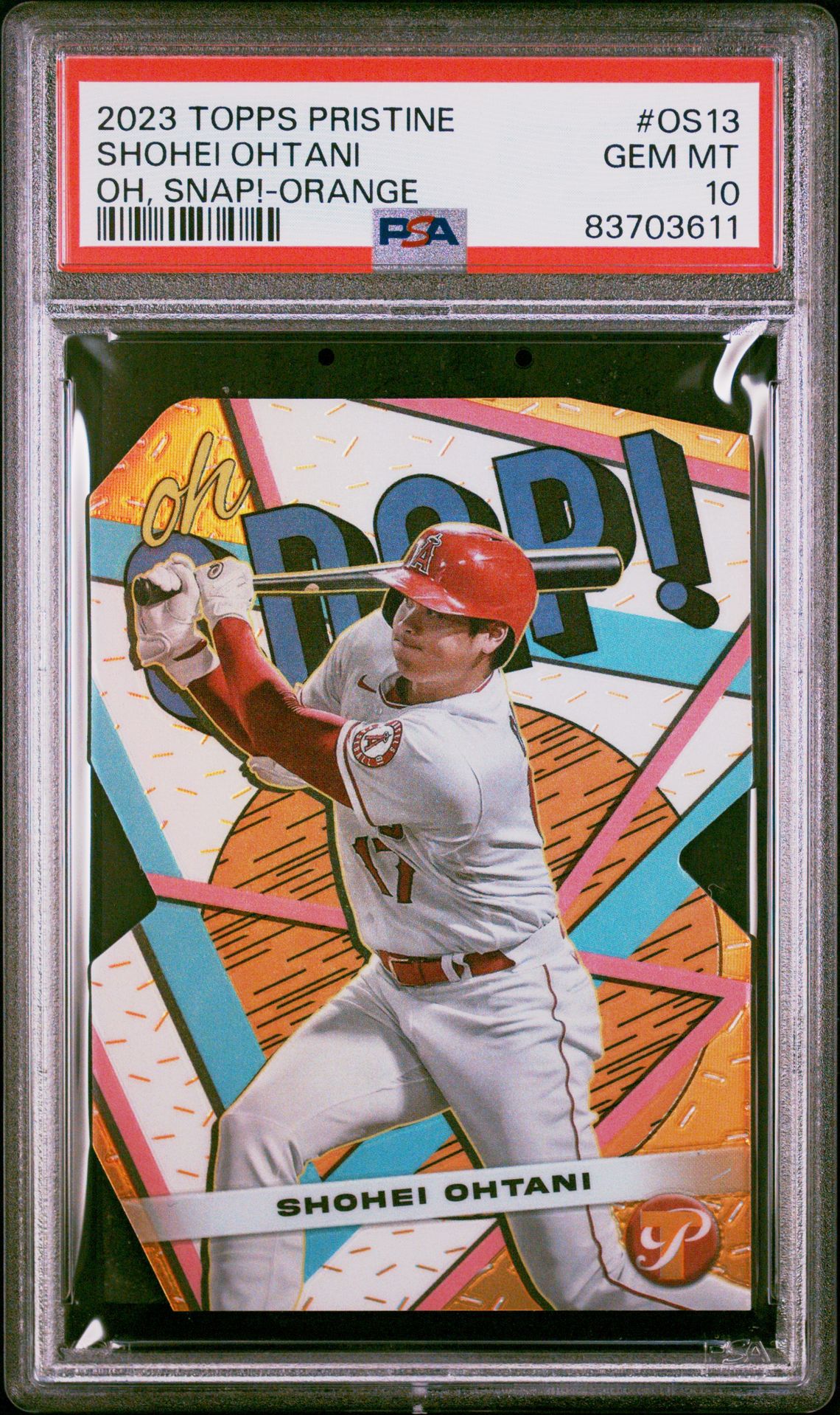 2023 Topps Pristine OS13 Snap Orange /25