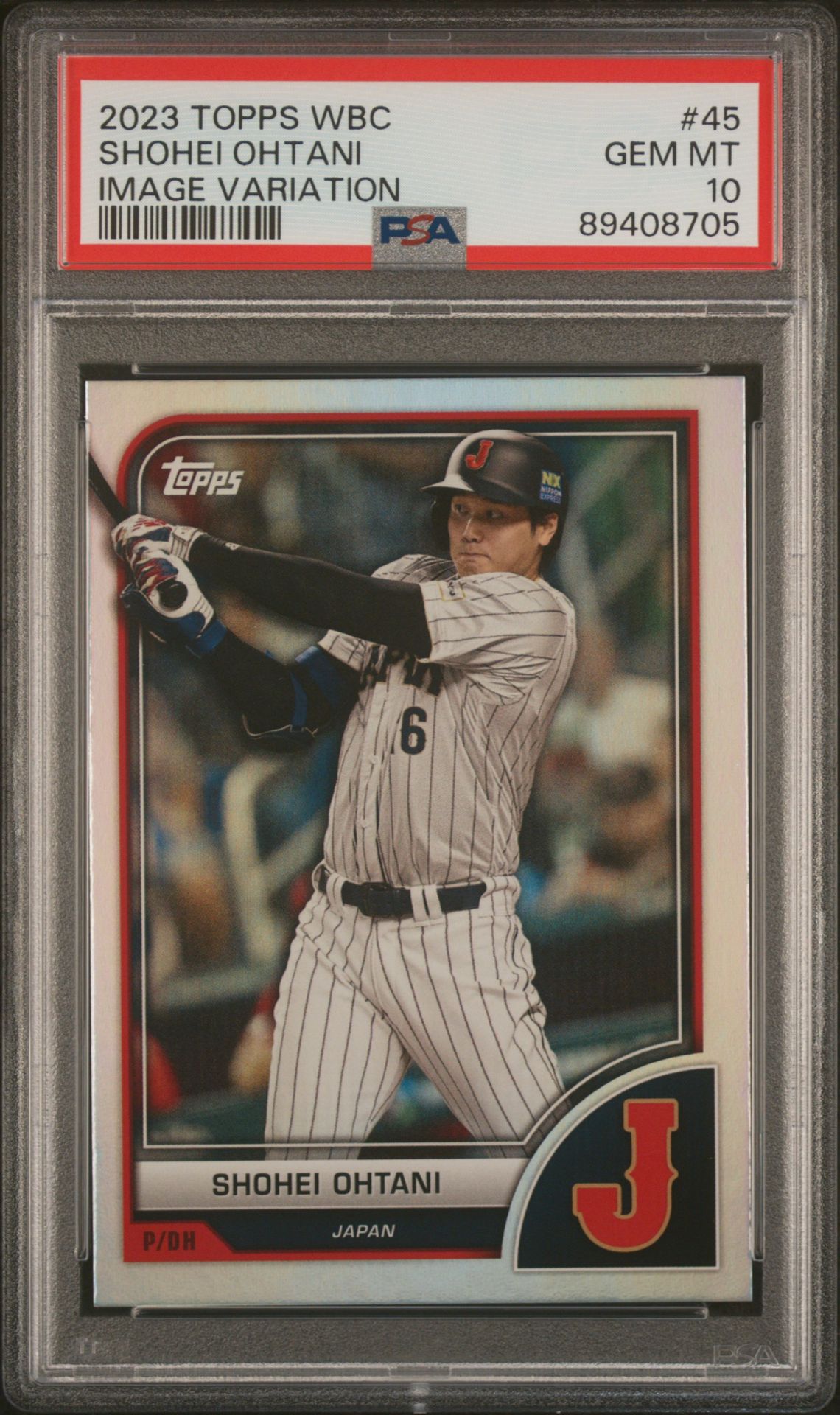 2023 Topps WBC #45 Shohei Ohtani Image Variation