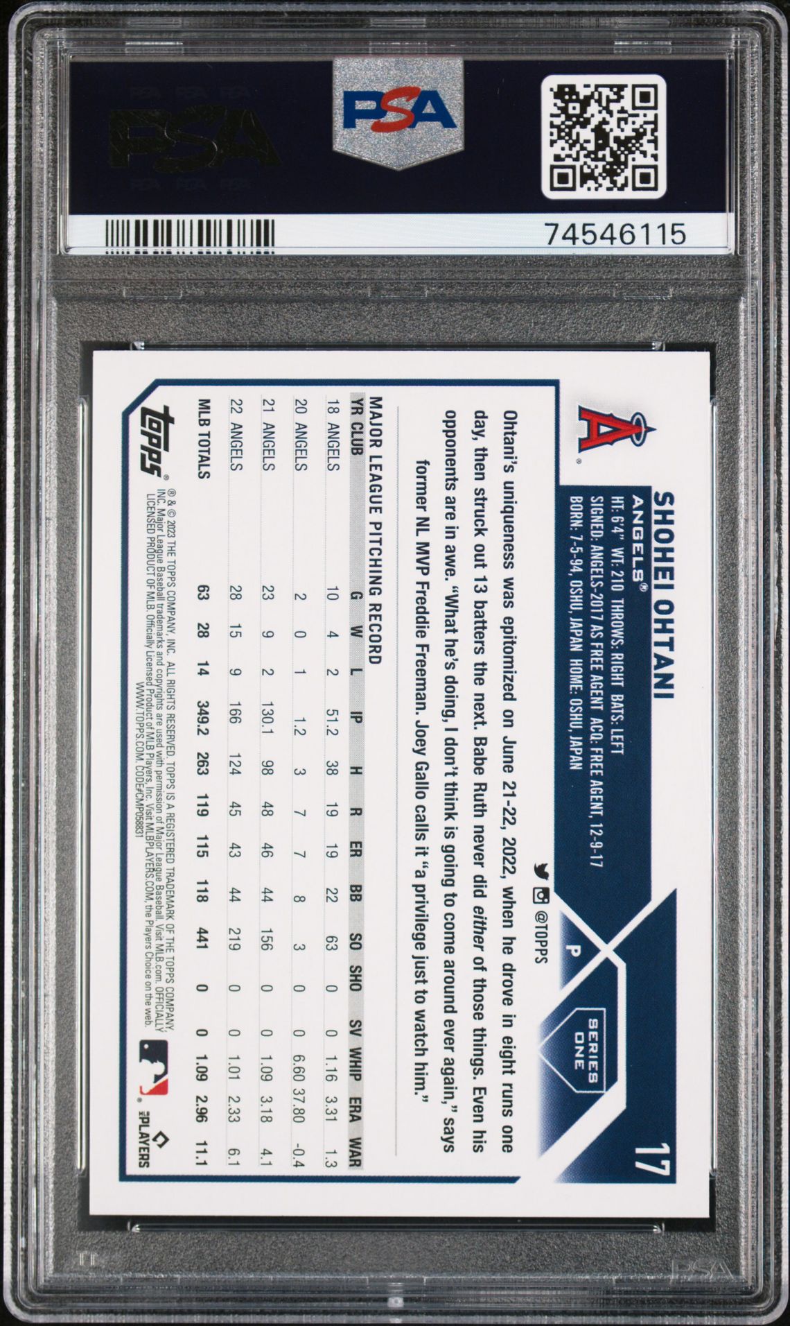 2023 Topps 1st Edition 17 Gold Foil