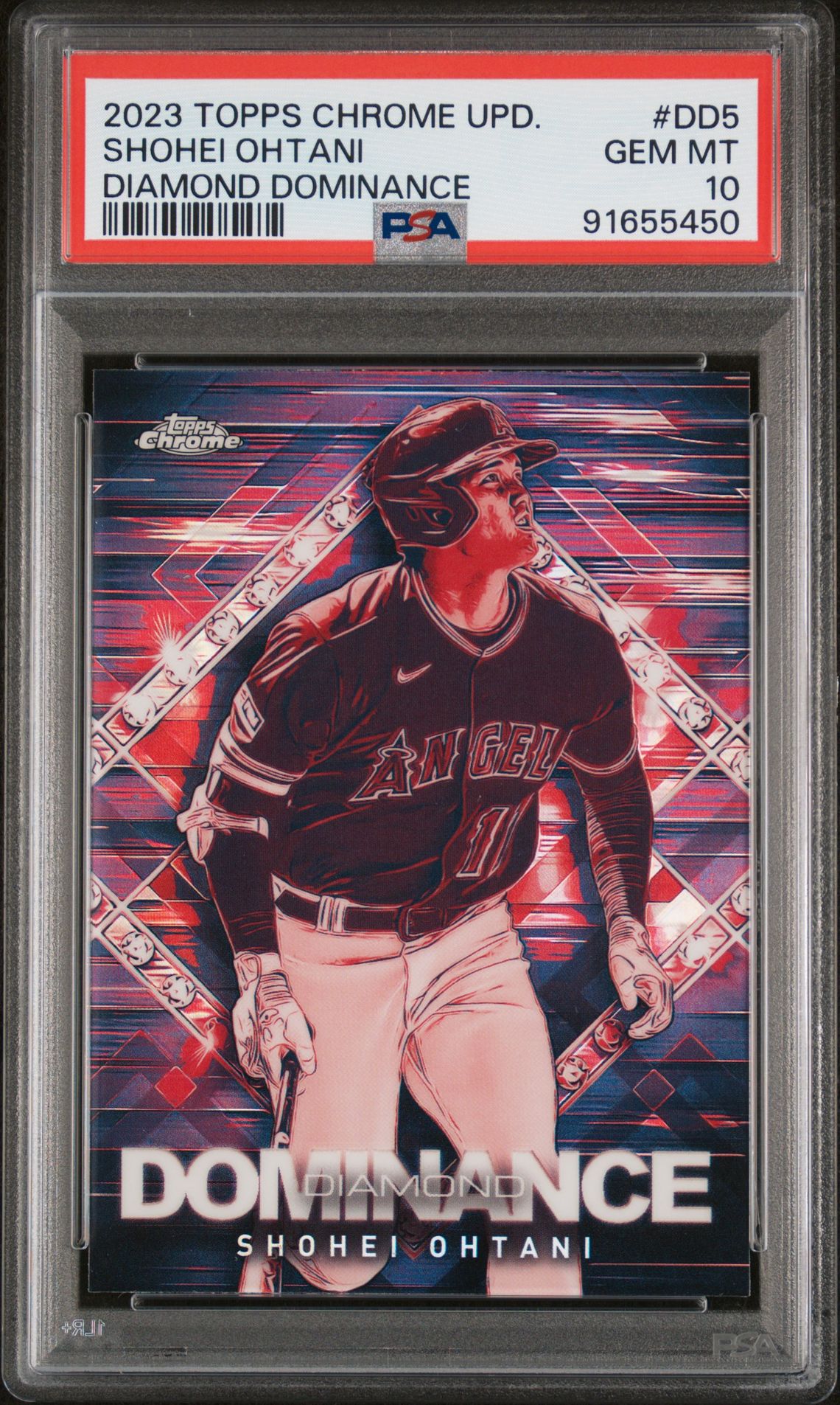 2023 Topps Chrome Update DD5 Shohei Ohtani Diamond Dominance