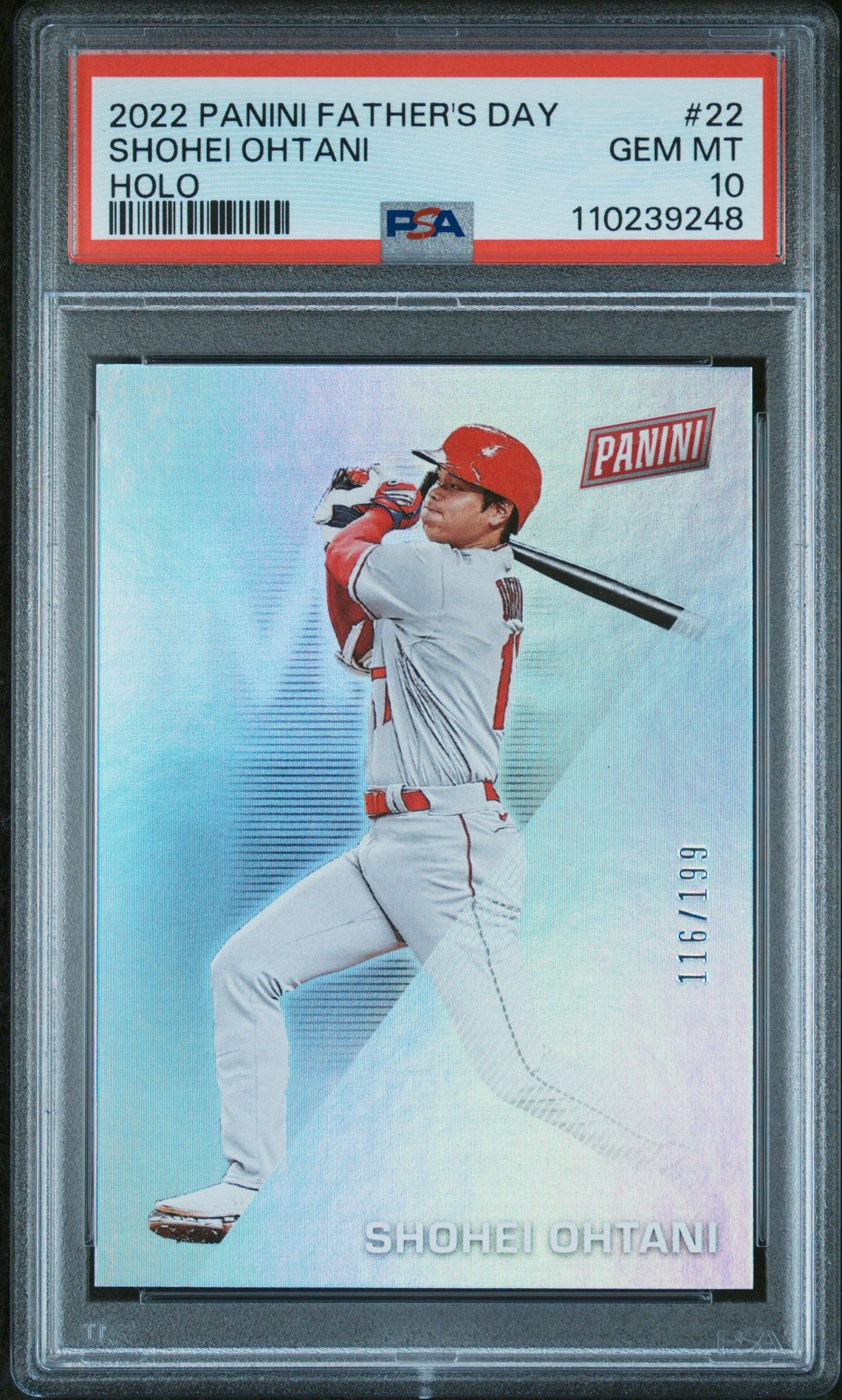 2022 Panini Father's Day #22 Shohei Ohtani Holo /199