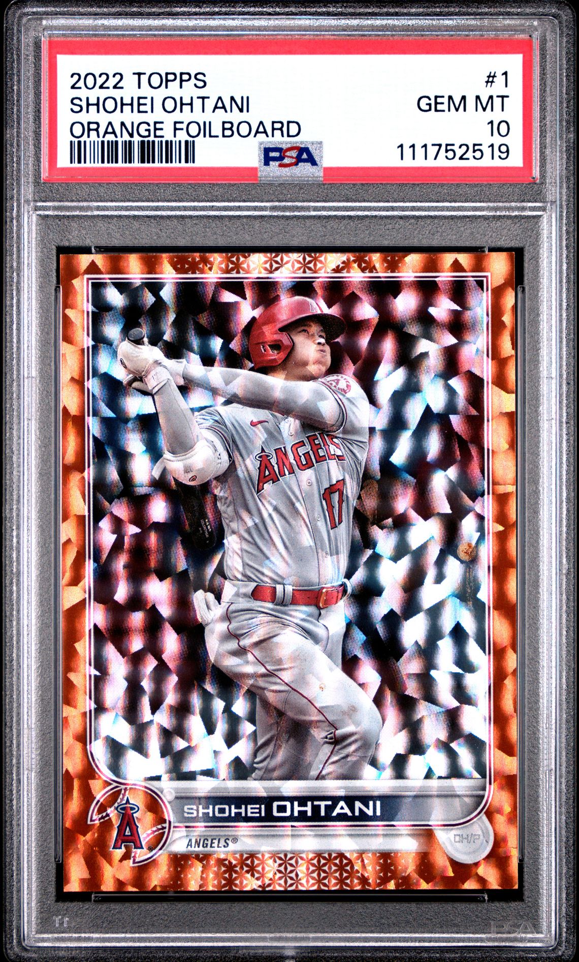2022 Topps Orange Foil Board #1 /299