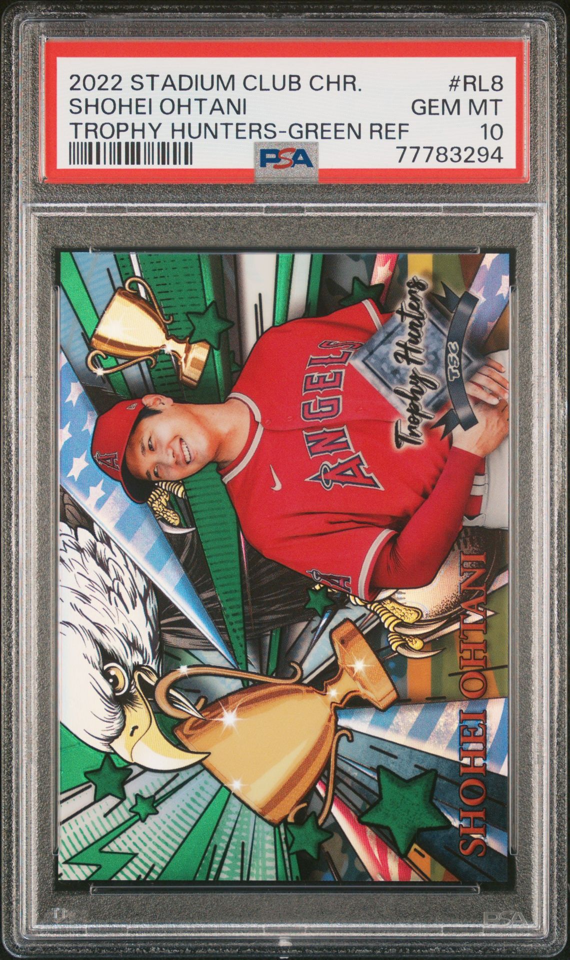 2022 Stadium Club Chrome RL8 Green Refractor /99